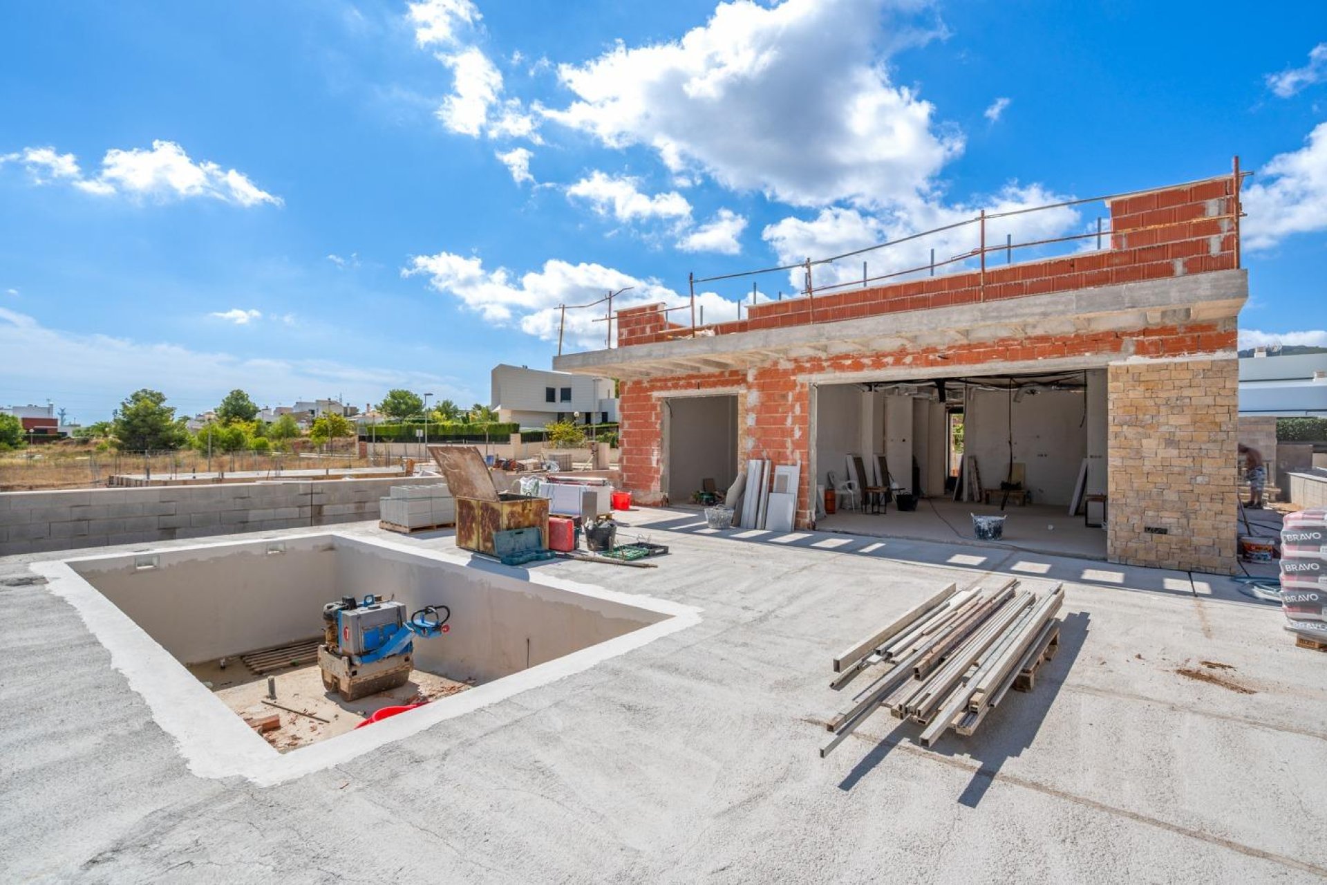 Nowy budynek - Villa -
Polop - Novapolop