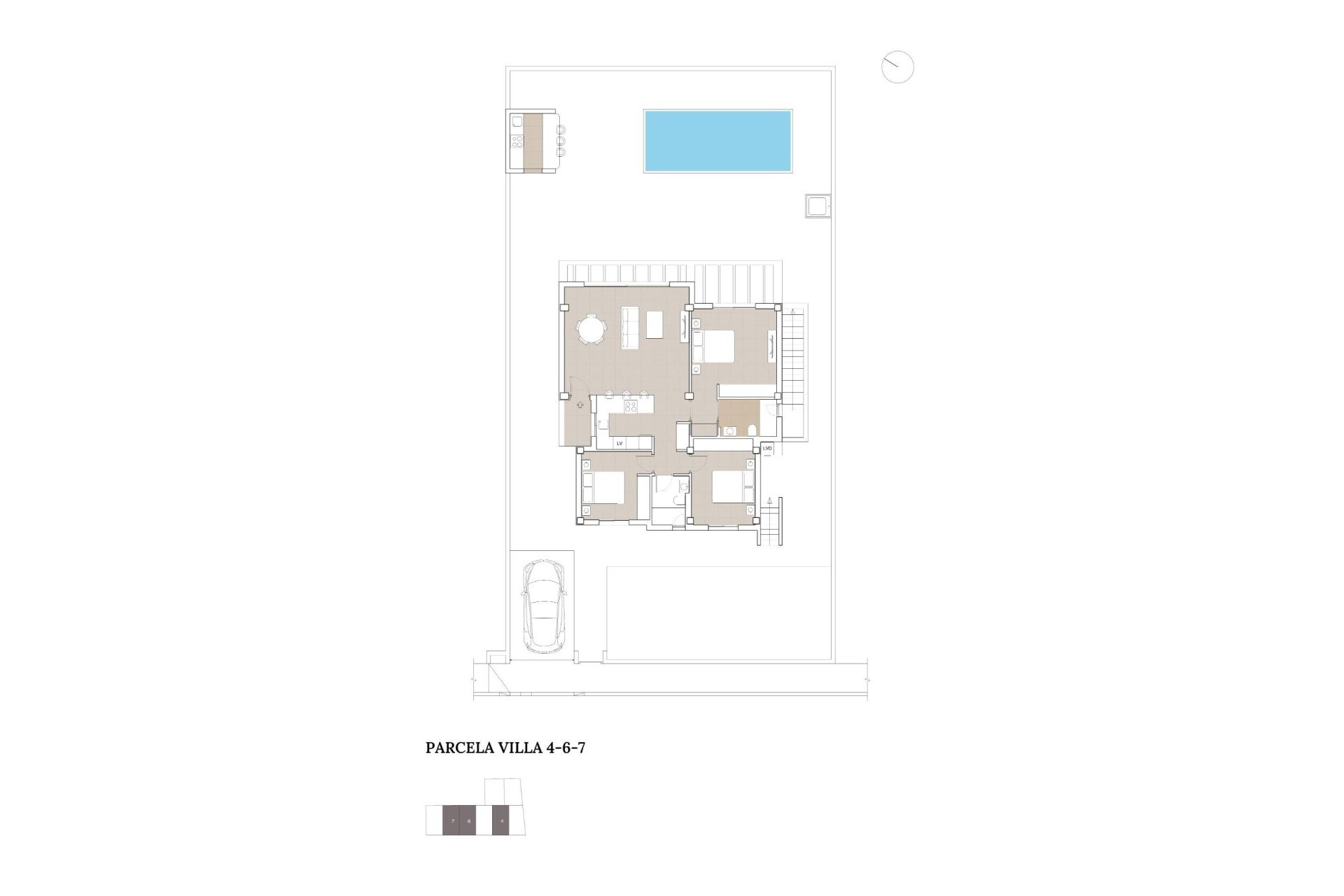 Nowy budynek - Villa -
Polop - Novapolop