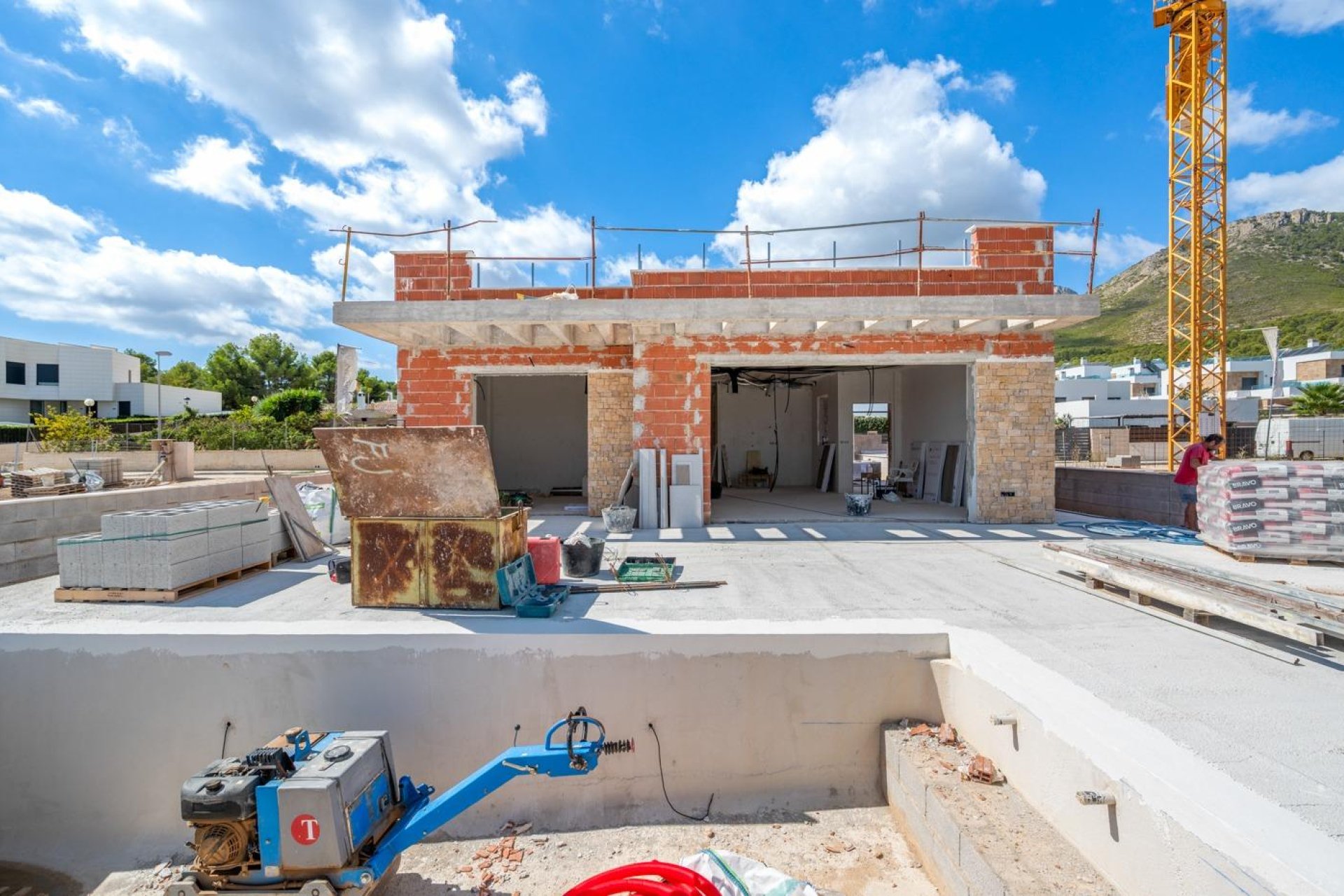 Nowy budynek - Villa -
Polop - Novapolop