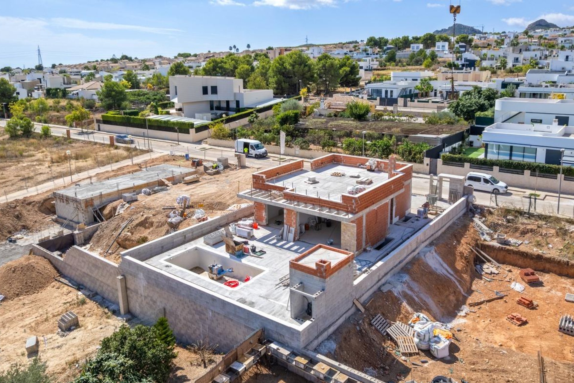 Nowy budynek - Villa -
Polop - Novapolop