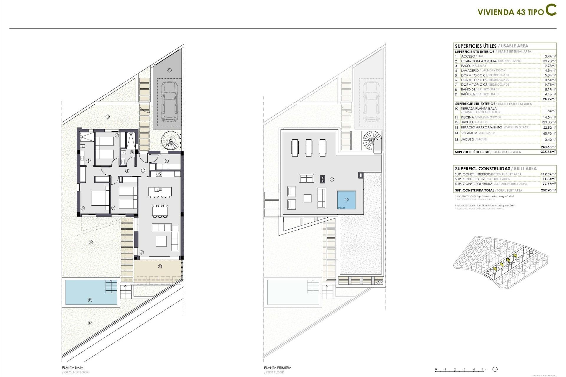 Nowy budynek - Villa -
Polop - PAU 1