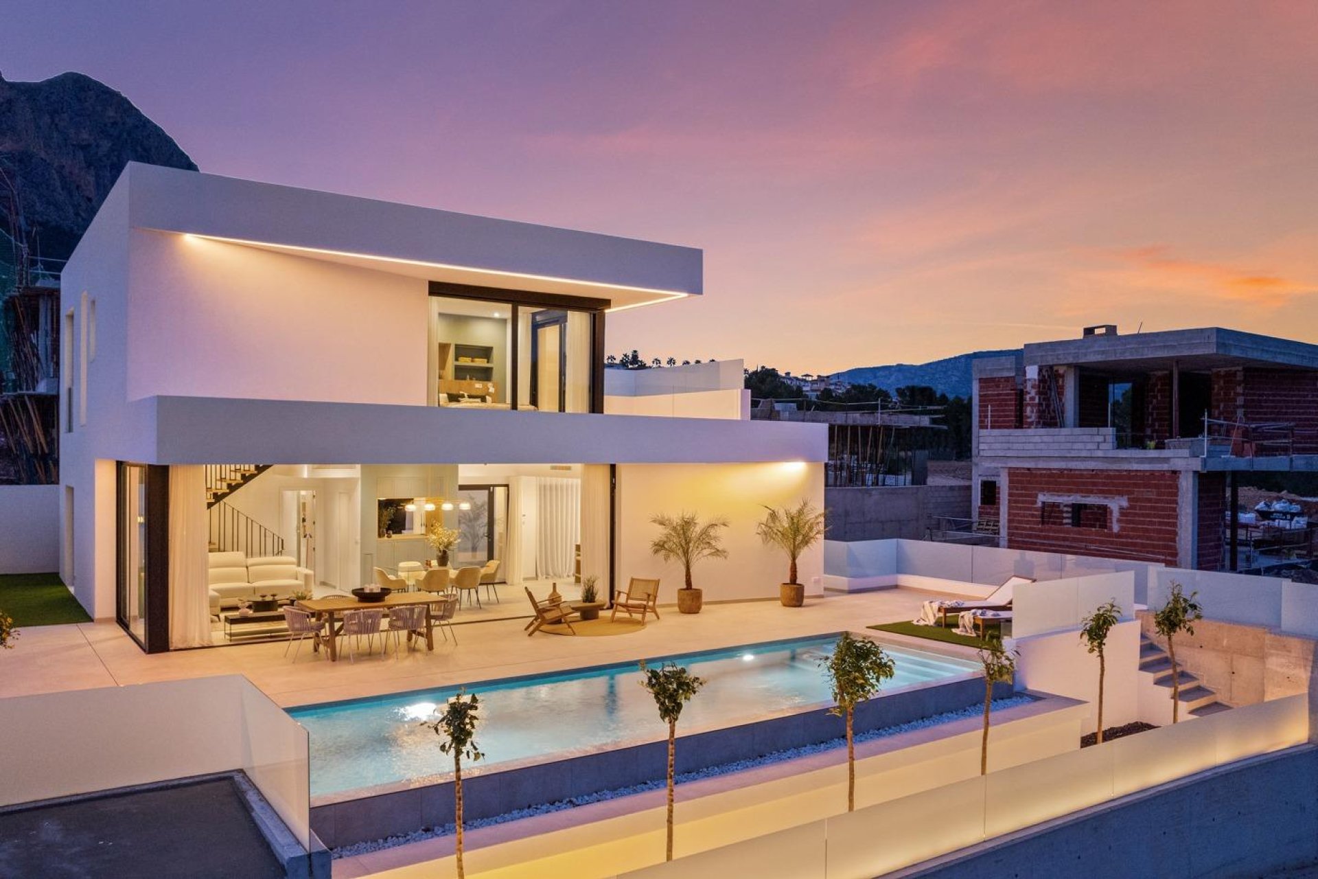 Nowy budynek - Villa -
Polop - Urbanizaciones