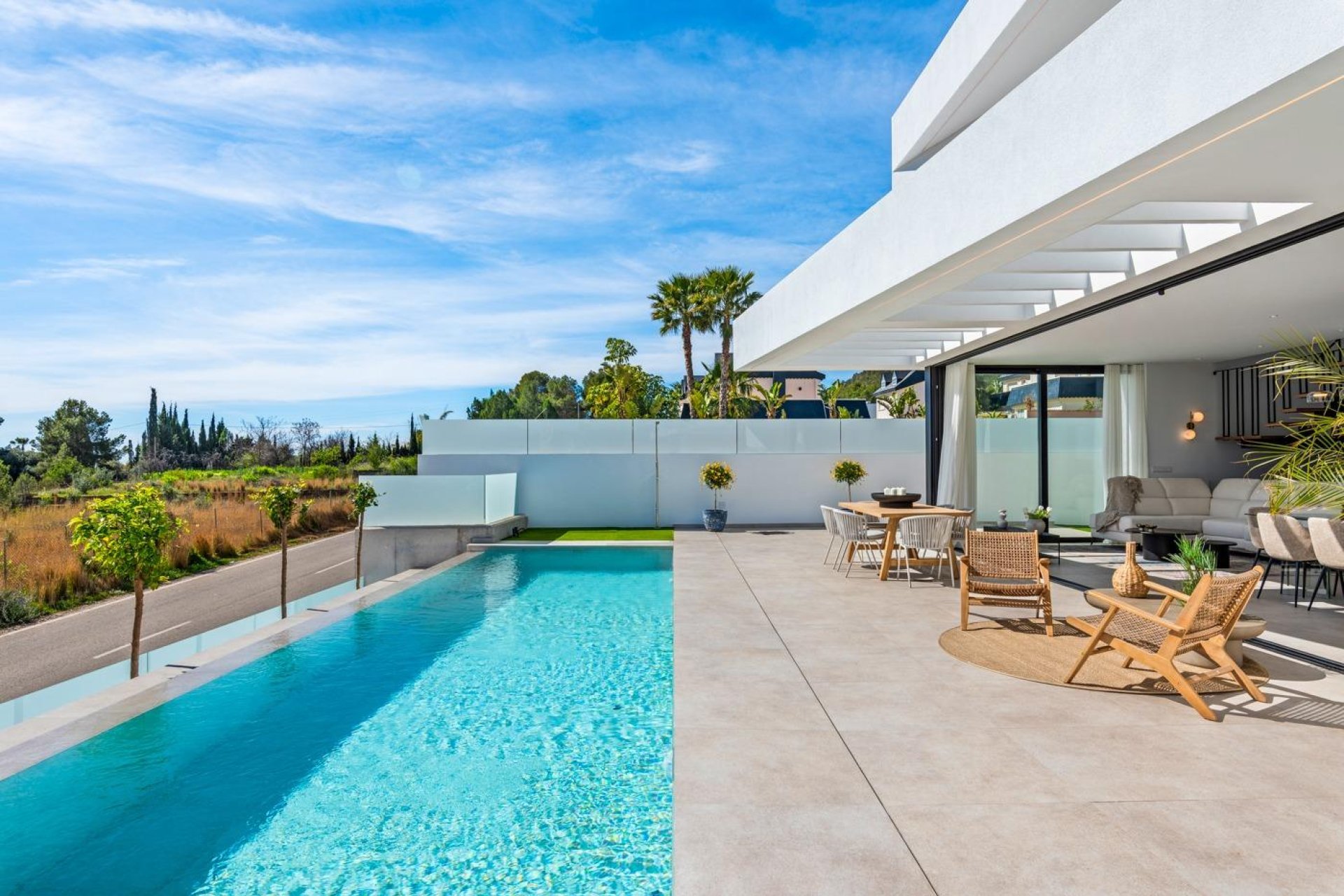 Nowy budynek - Villa -
Polop - Urbanizaciones