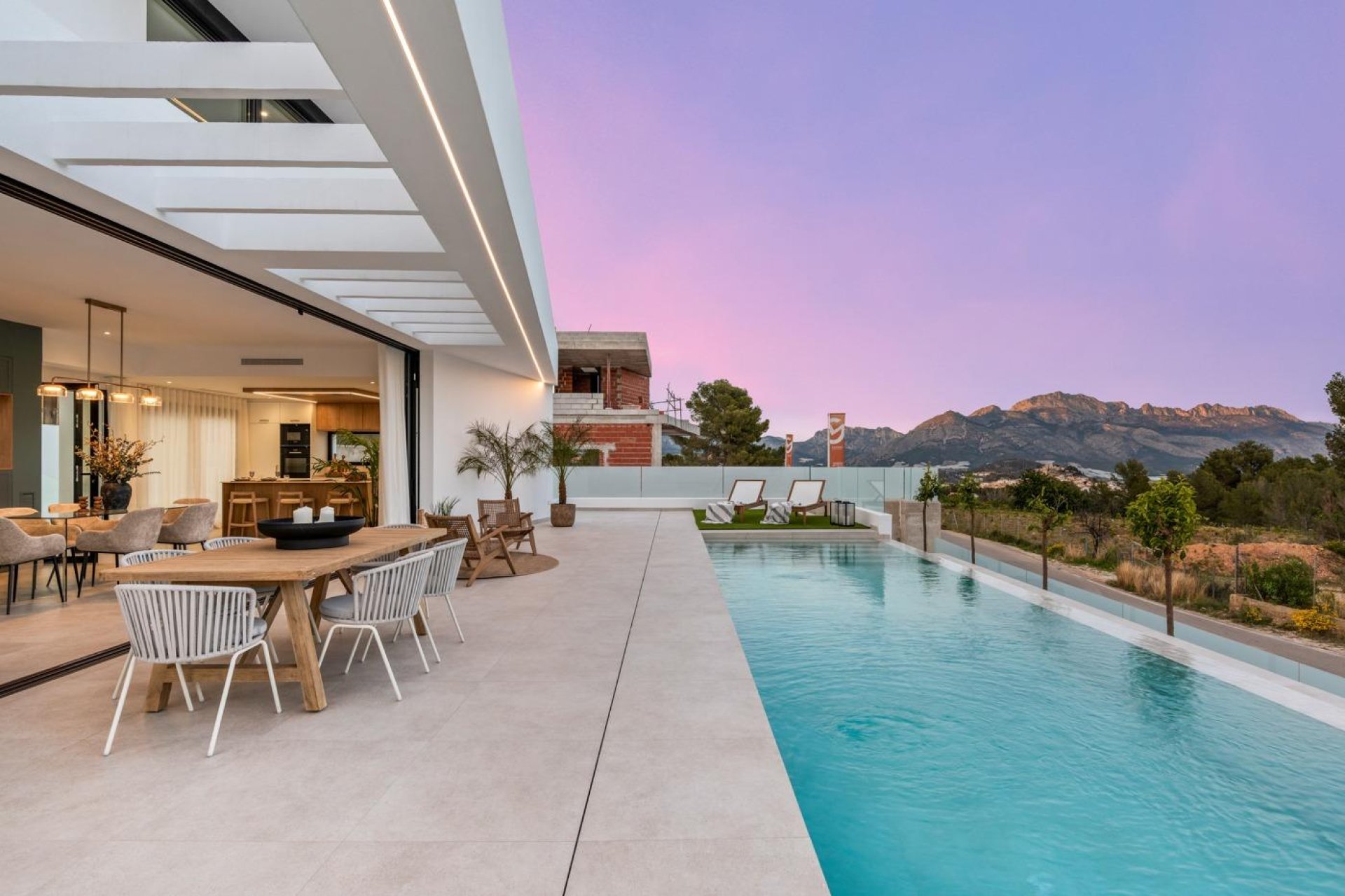 Nowy budynek - Villa -
Polop - Urbanizaciones