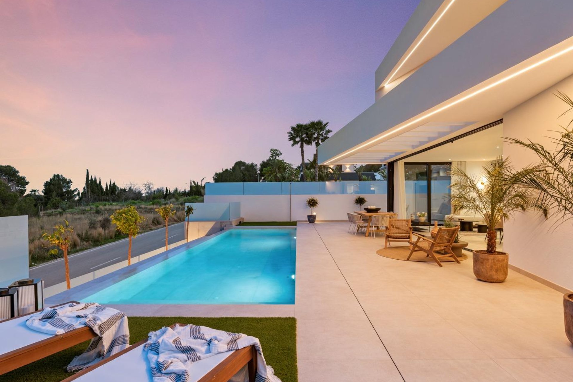 Nowy budynek - Villa -
Polop - Urbanizaciones