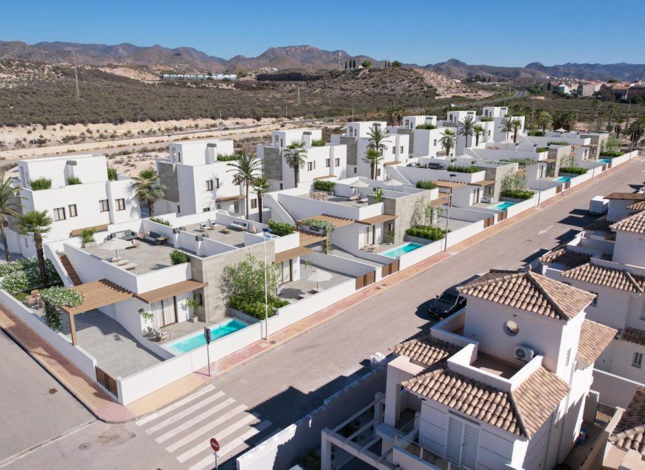 Nowy budynek - Villa -
Puerto de Mazarron - Caleñares
