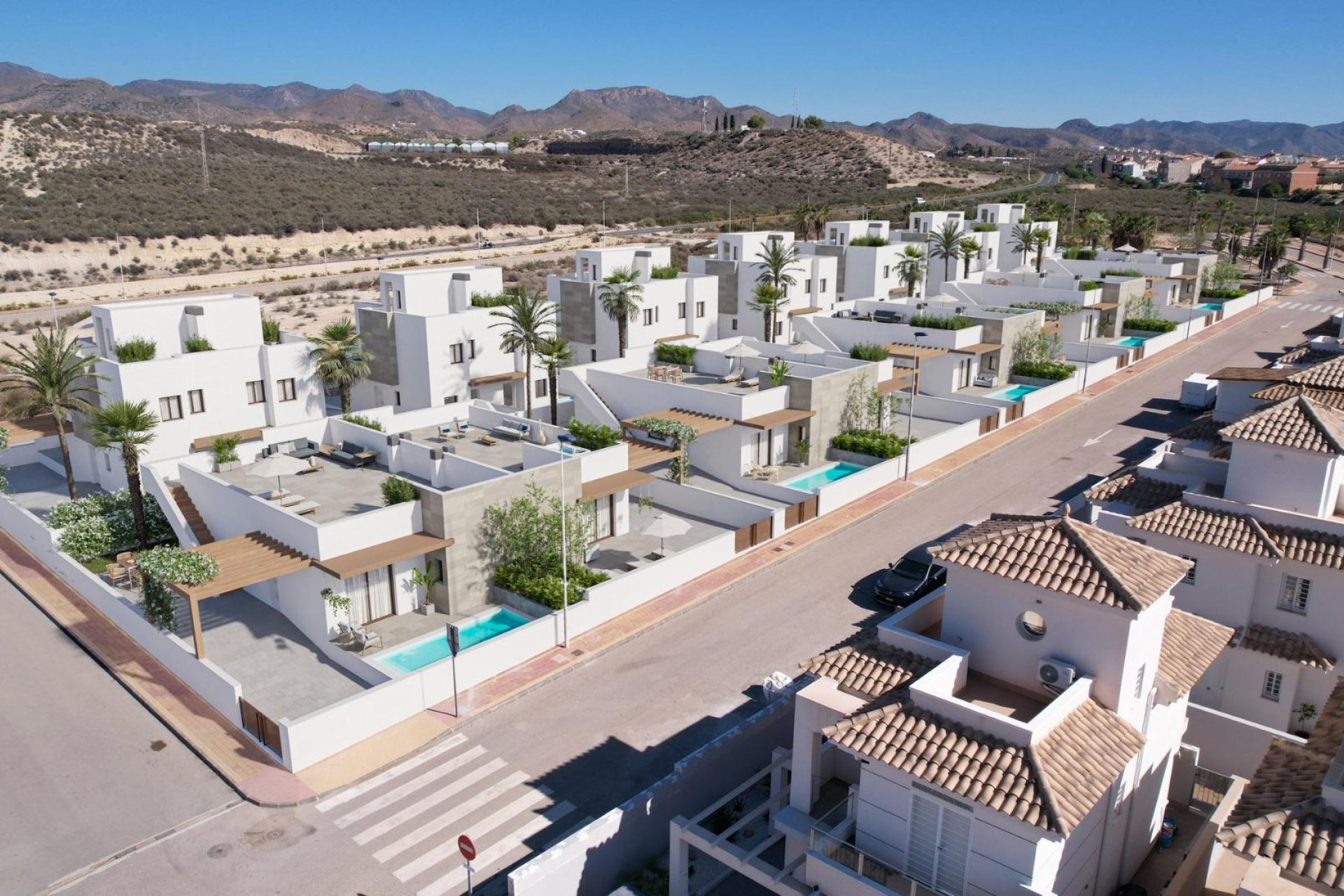 Nowy budynek - Villa -
Puerto de Mazarron - Caleñares