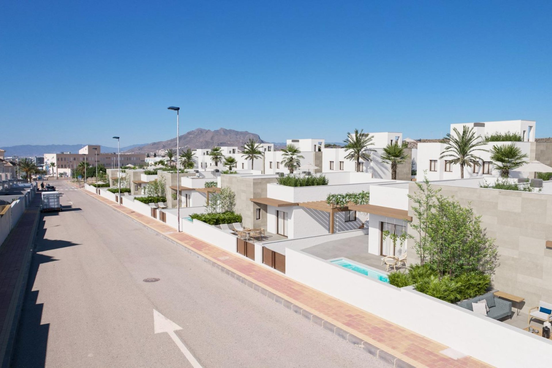 Nowy budynek - Villa -
Puerto de Mazarron - Caleñares
