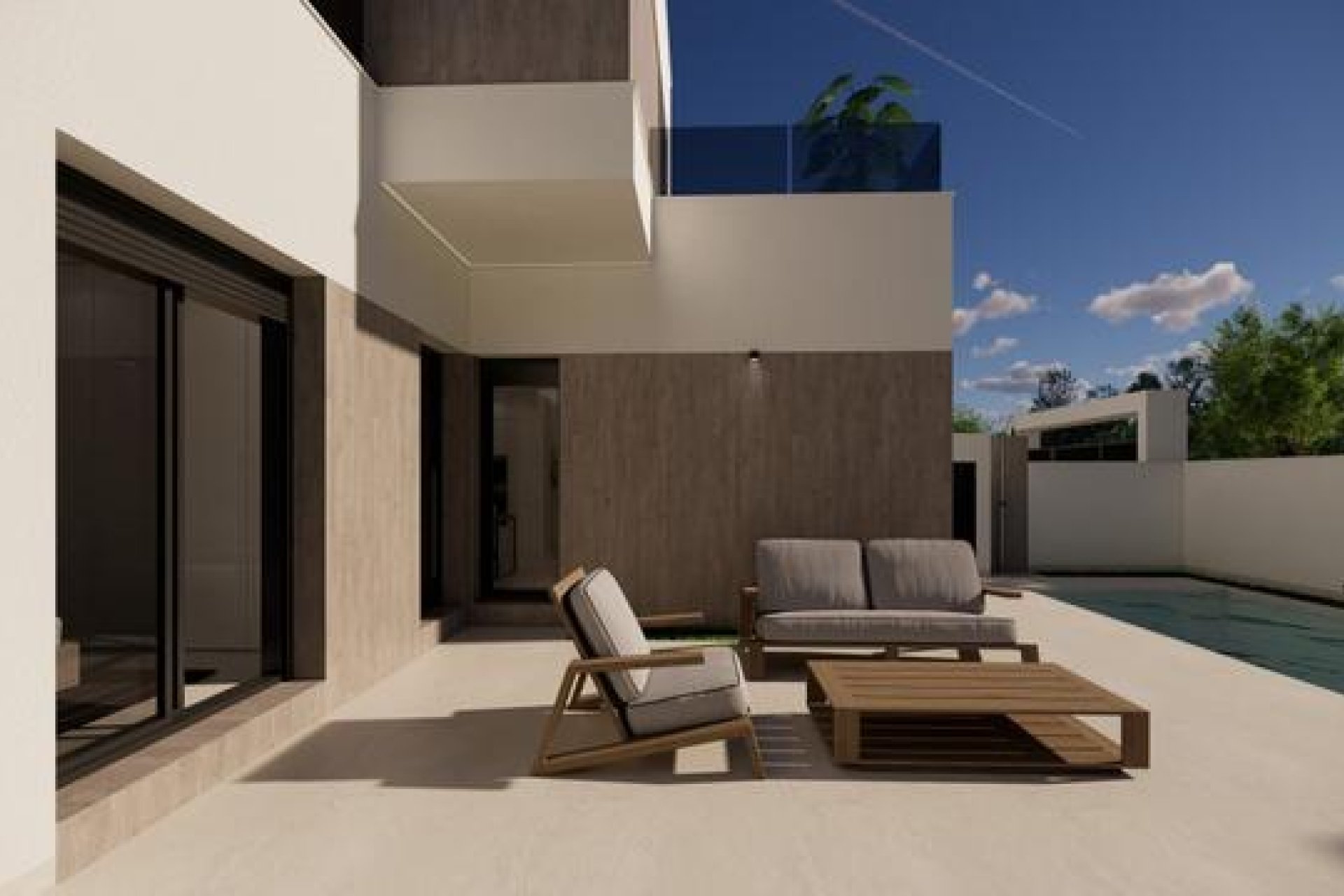 Nowy budynek - Villa -
San Fulgencio - Polideportivo