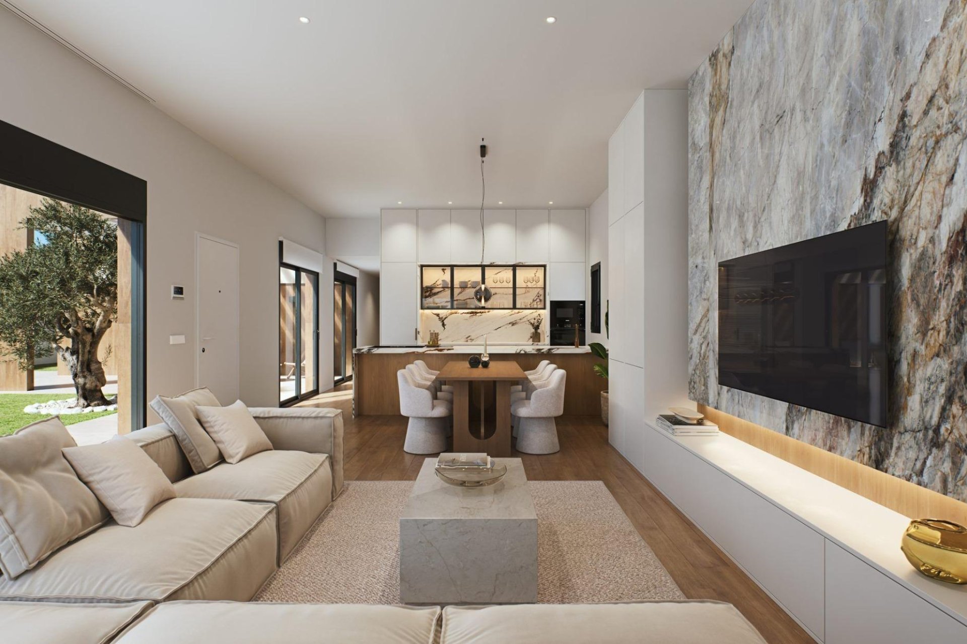 Nowy budynek - Villa -
Sucina - pueblo