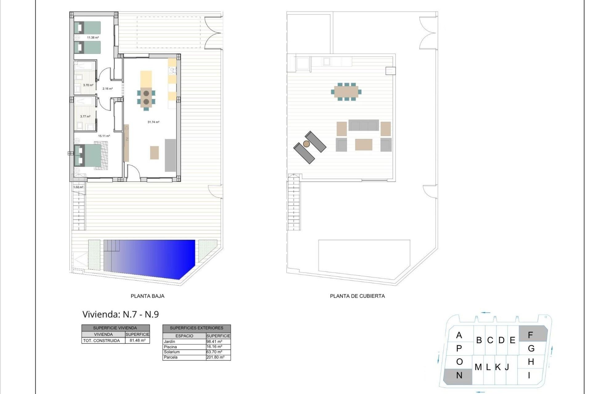 Nowy budynek - Villa -
Torre Pacheco - El Alba