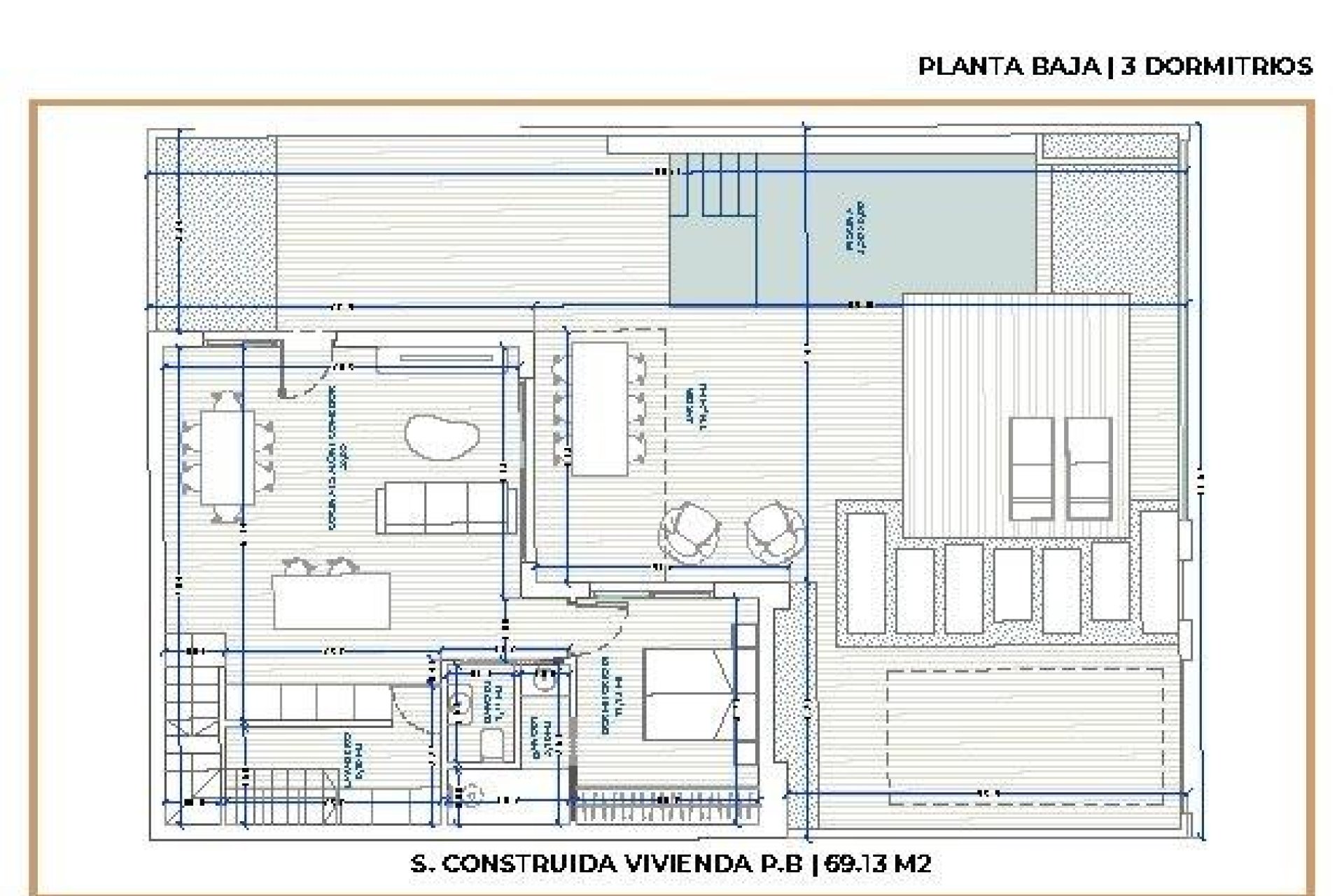 Nowy budynek - Villa -
Torre Pacheco - Roldán