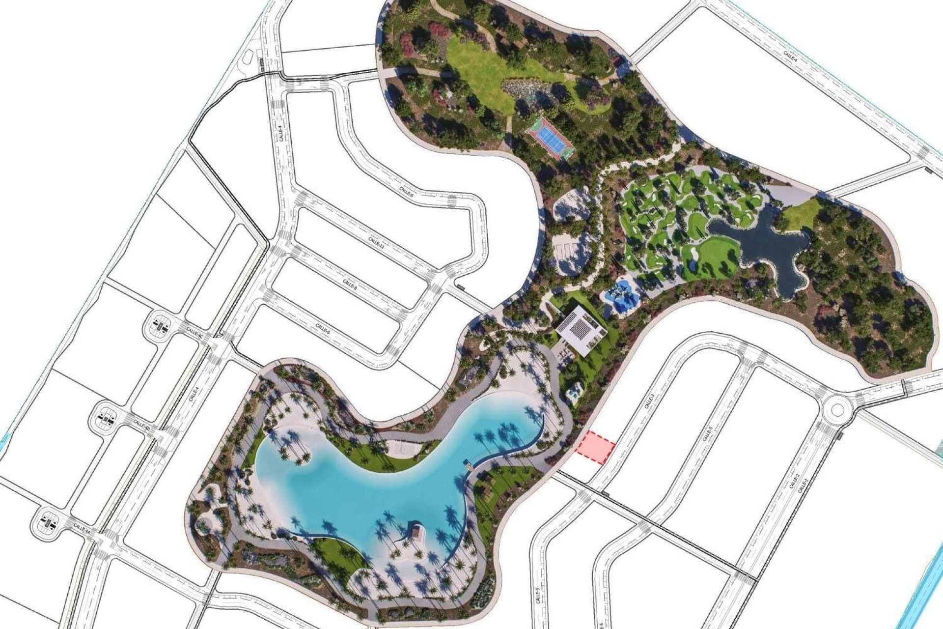 Nowy budynek - Villa -
Torre Pacheco - Santa Rosalia Lake And Life Resort