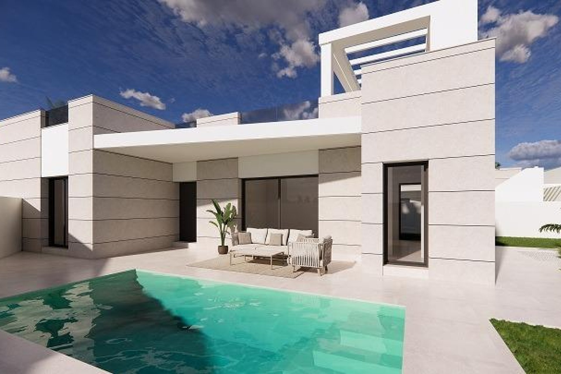 Nowy budynek - Villa -
Torrevieja - San Luis