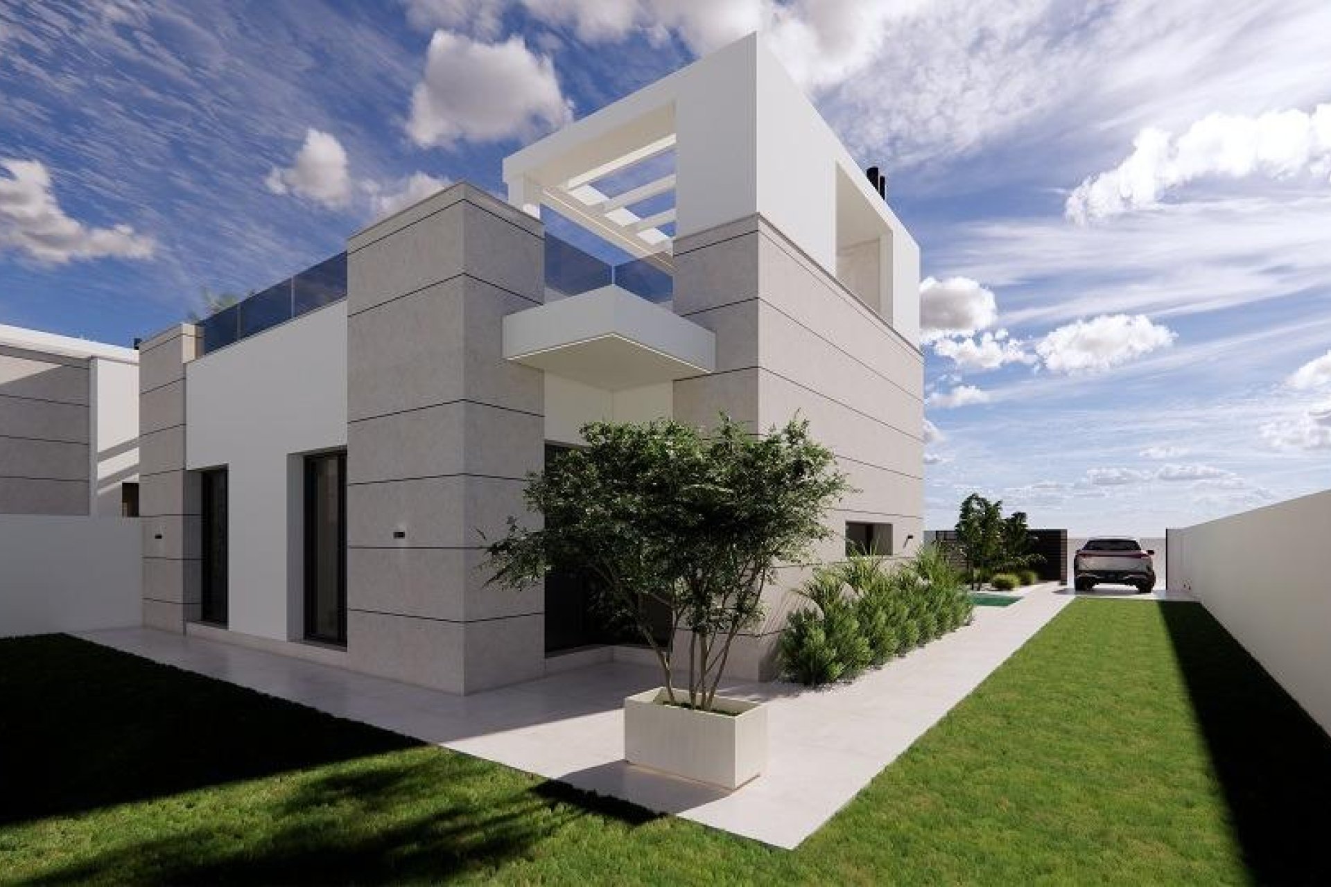 Nowy budynek - Villa -
Torrevieja - San Luis