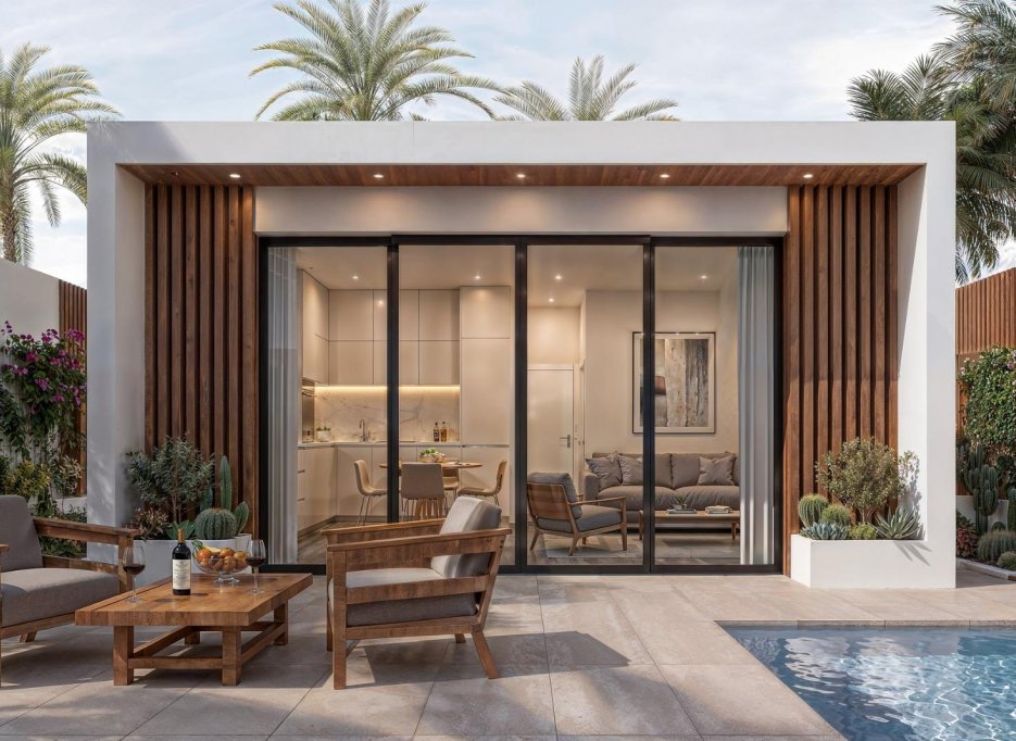 Nowy budynek - Villa -
Vera - Vera Playa