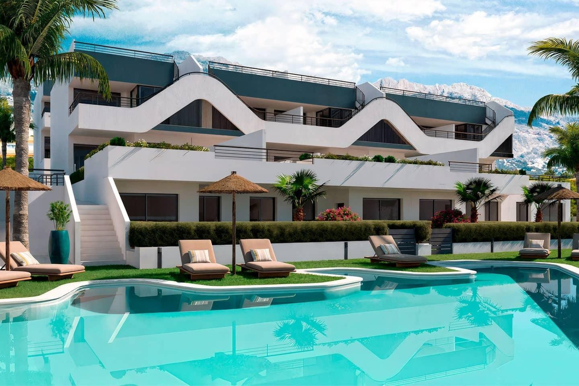 Obra nueva - Apartmento -
Alfas del Pí - Alfaz del Sol