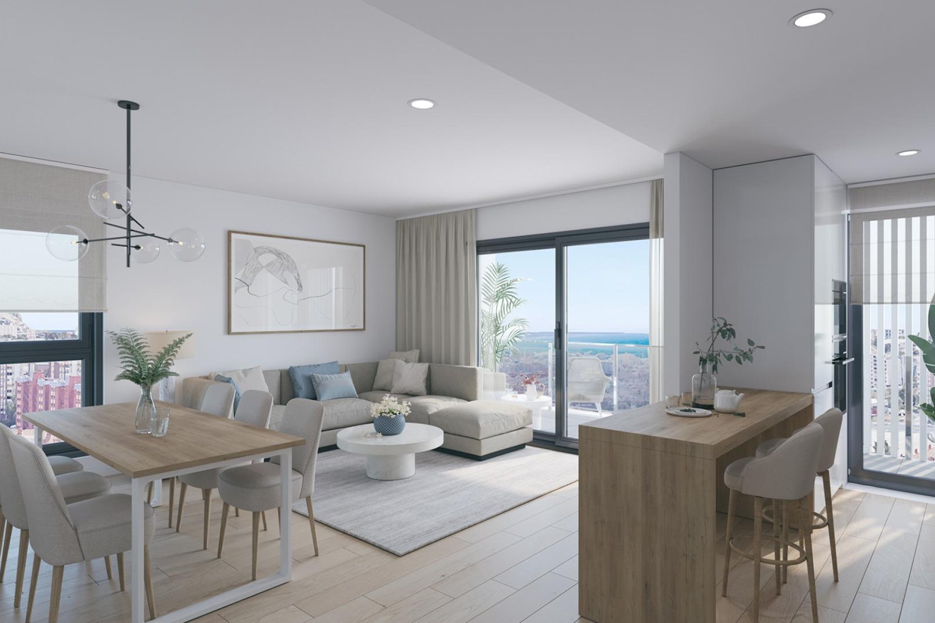 Obra nueva - Apartmento -
Alicante - San Agustín-PAU 2