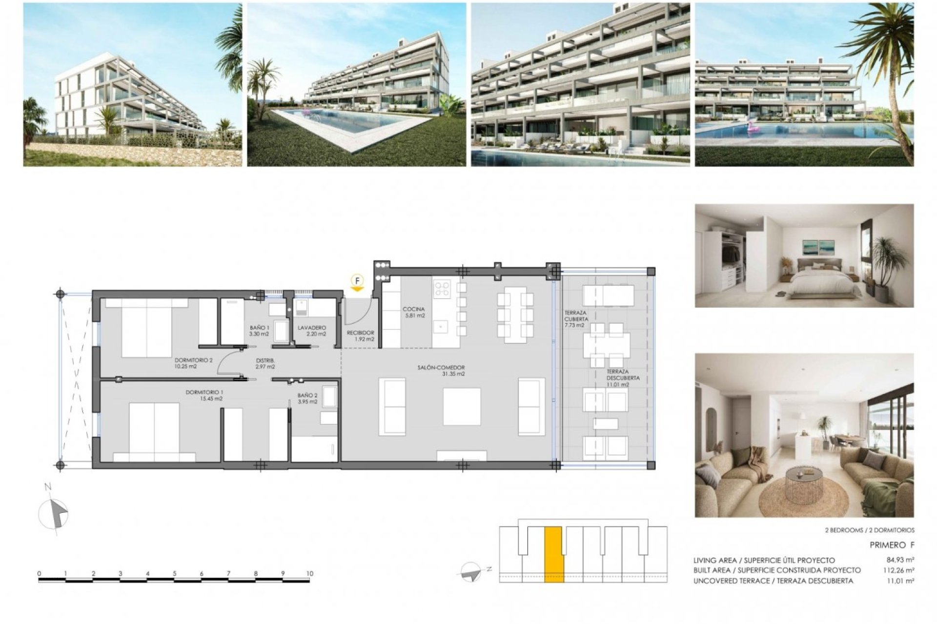 Obra nueva - Apartmento -
Cartagena - Mar De Cristal