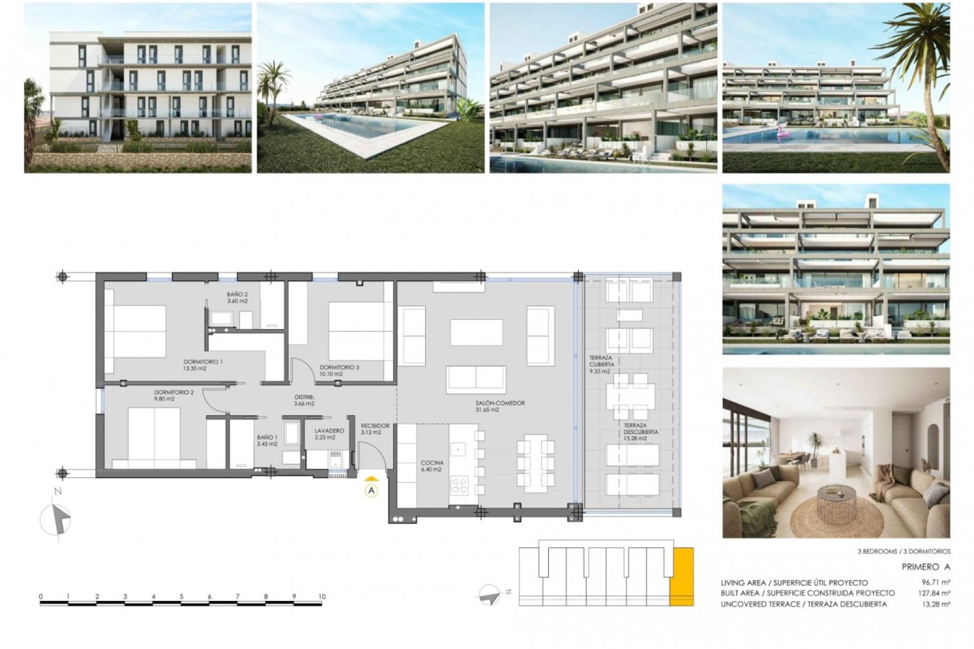 Obra nueva - Apartmento -
Cartagena - Mar De Cristal