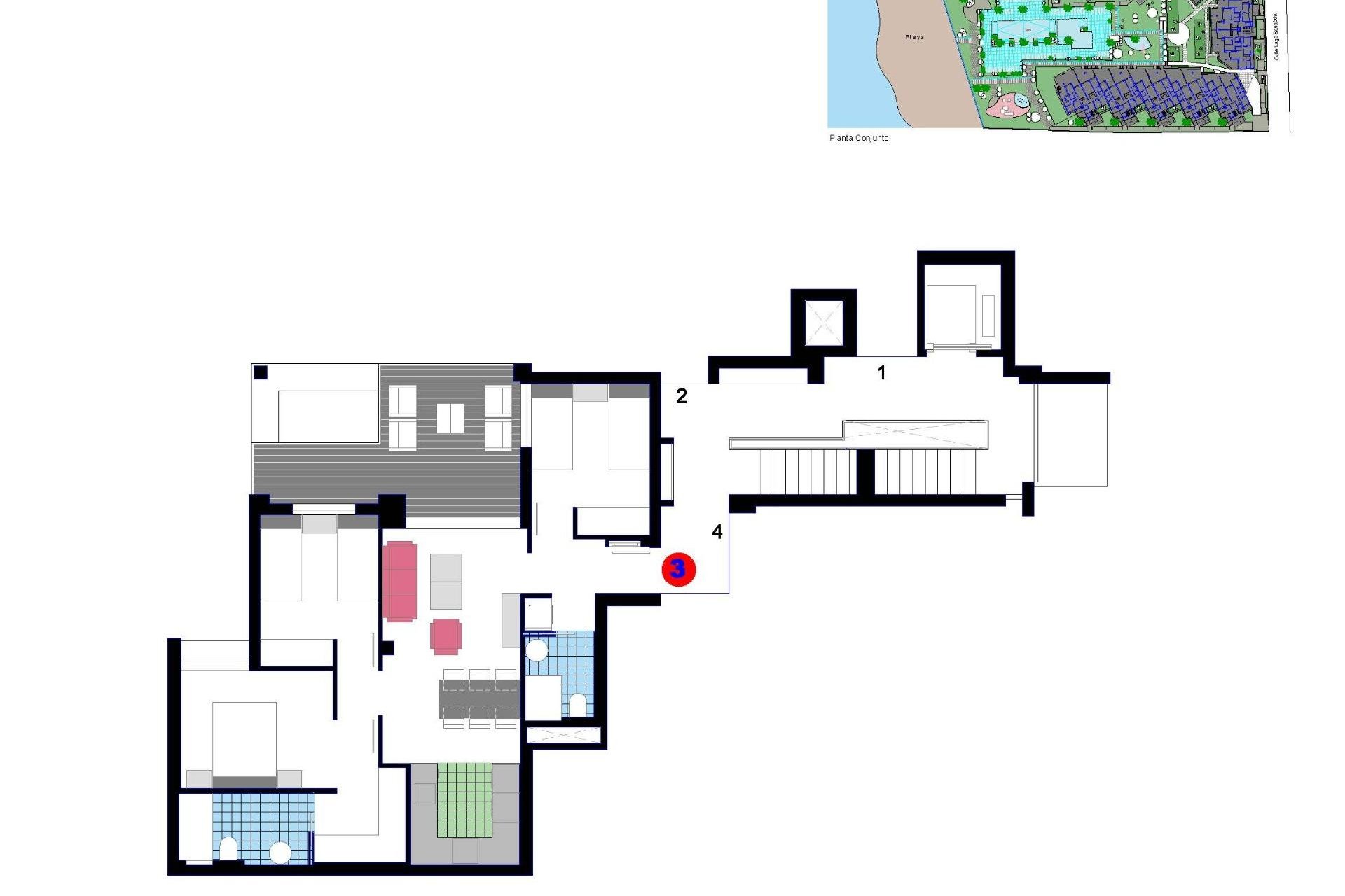 Obra nueva - Apartmento -
Denia - L´Estanyó (Marinas)