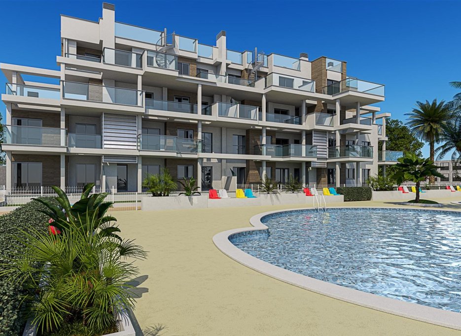 Obra nueva - Apartmento -
Denia - Las Marinas km 2.5