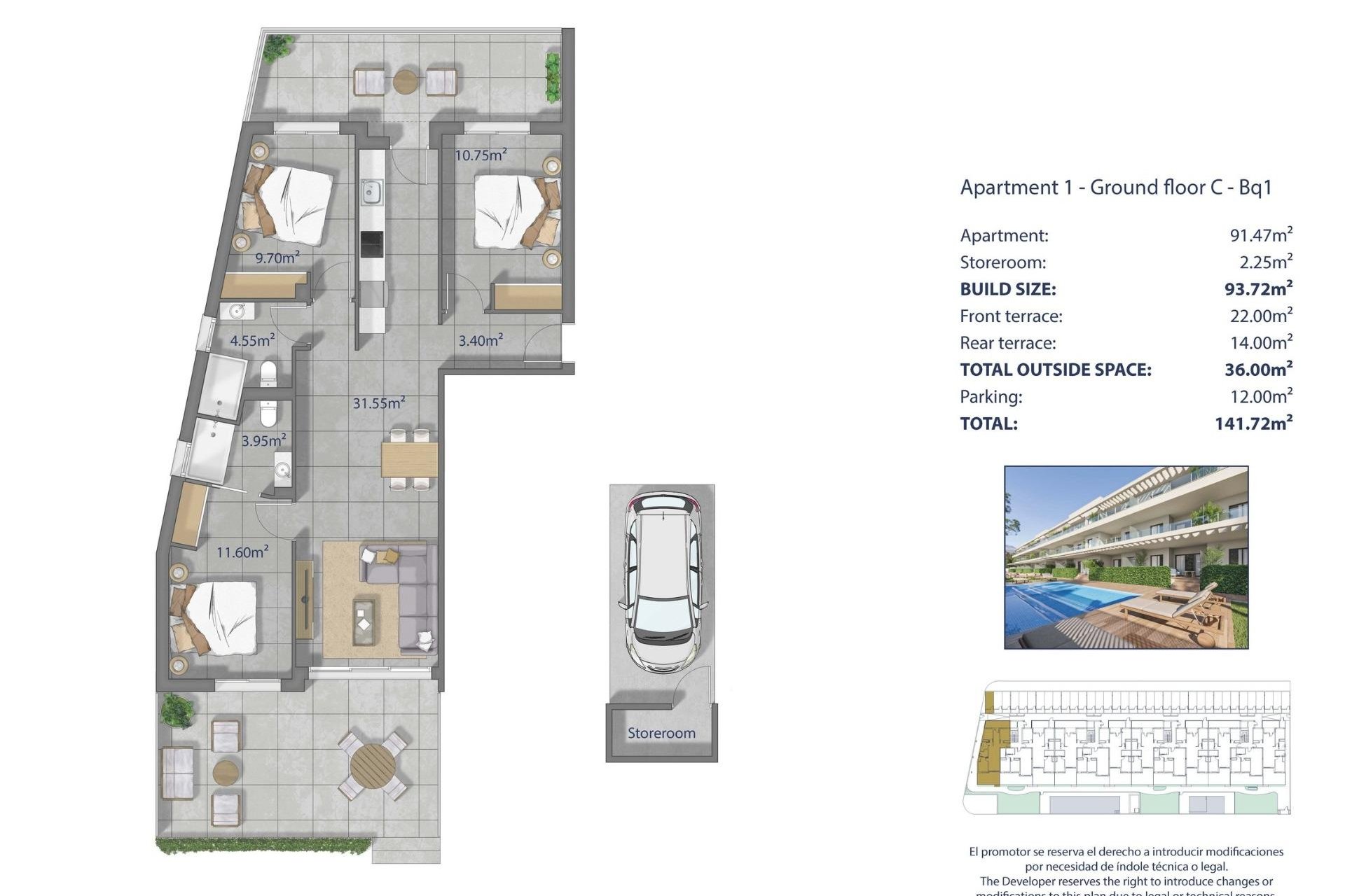 Obra nueva - Apartmento -
Los Alcazares - Los Narejos