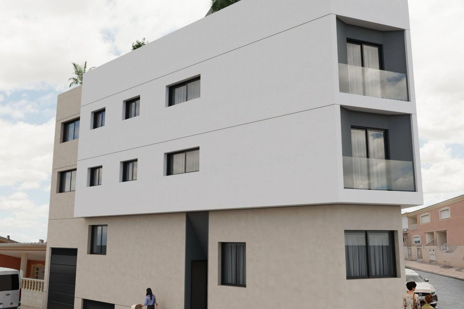 Obra nueva - Apartmento -
Mazarron - pueblo
