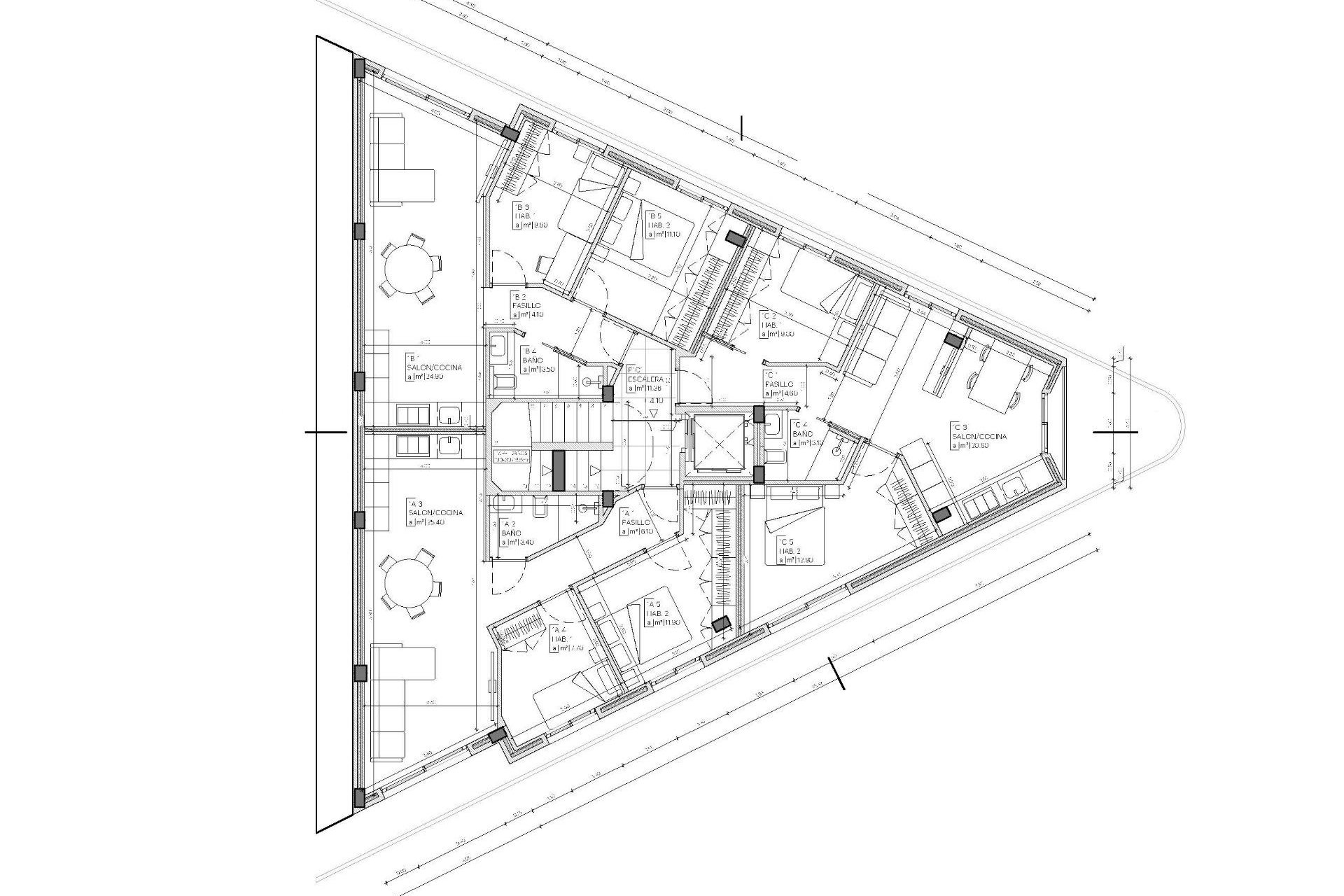 Obra nueva - Apartmento -
Mazarron - pueblo