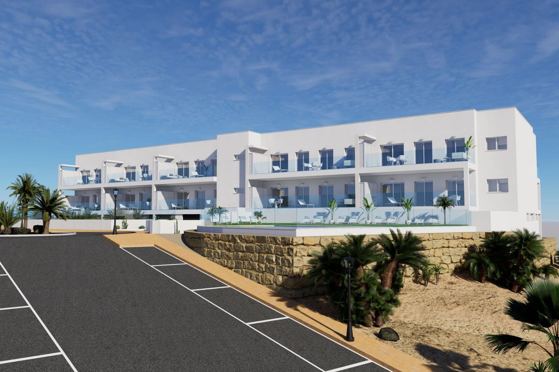 Obra nueva - Apartmento -
Mojacar - Descargador