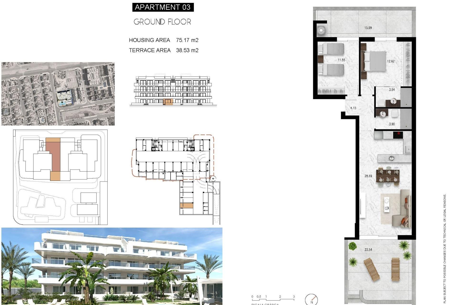 Obra nueva - Apartmento -
Orihuela Costa - Lomas de Cabo Roig