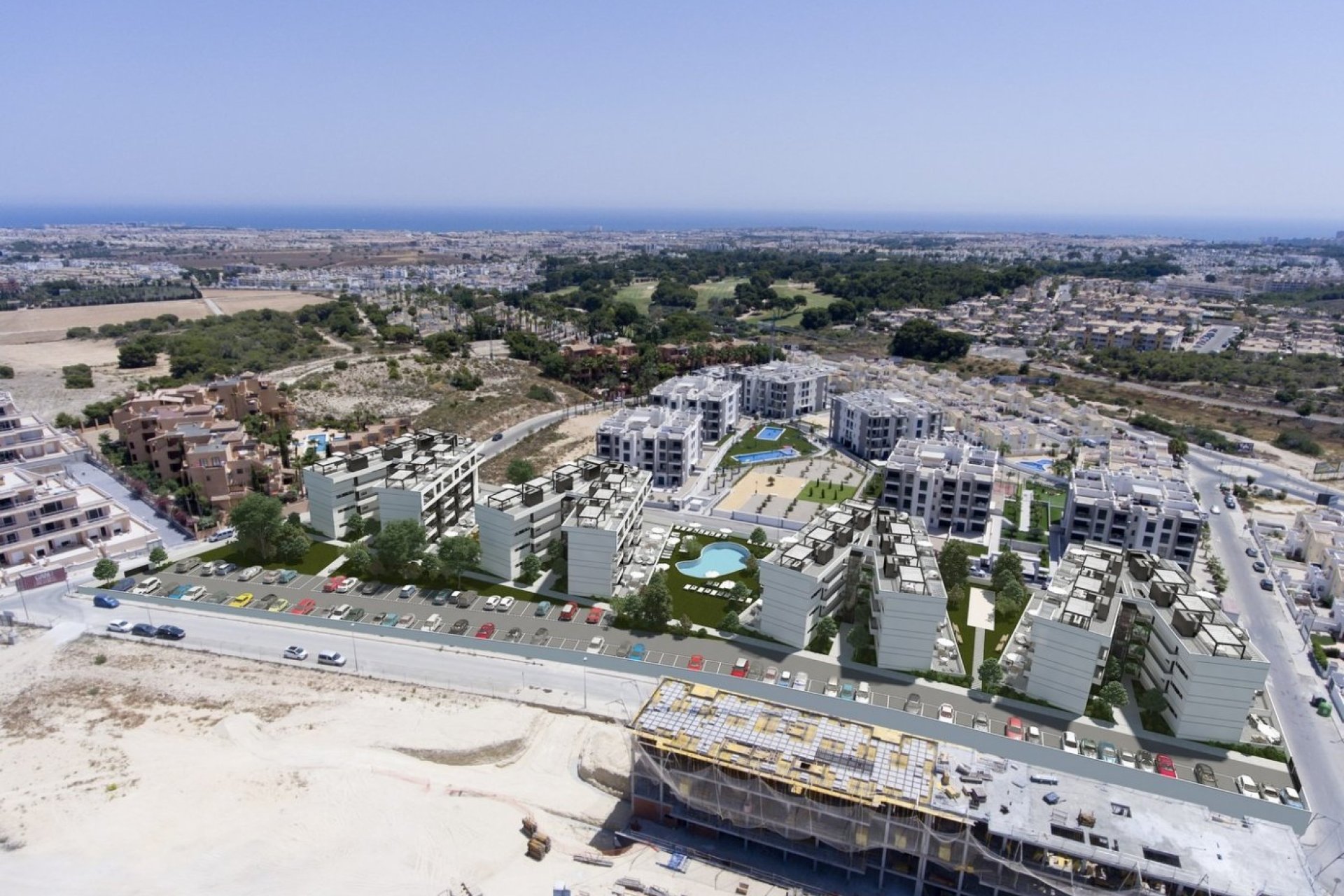 Obra nueva - Apartmento -
Orihuela Costa - Villamartín