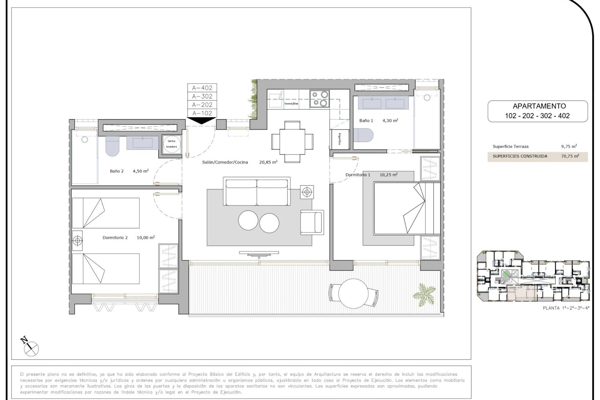 Obra nueva - Apartmento -
San Pedro del Pinatar - Lo Pagan