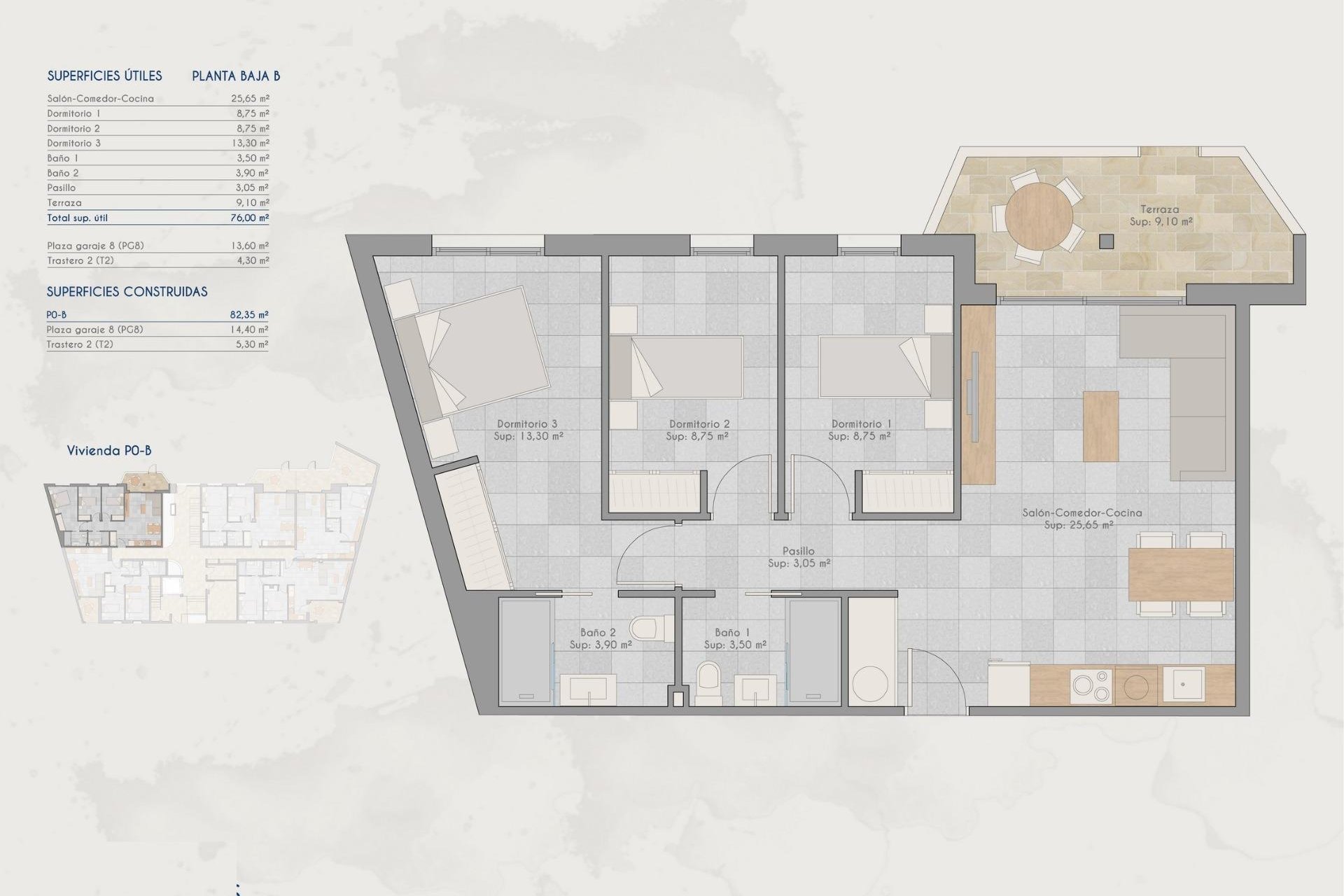 Obra nueva - Apartmento -
San Pedro del Pinatar - Lo Pagan