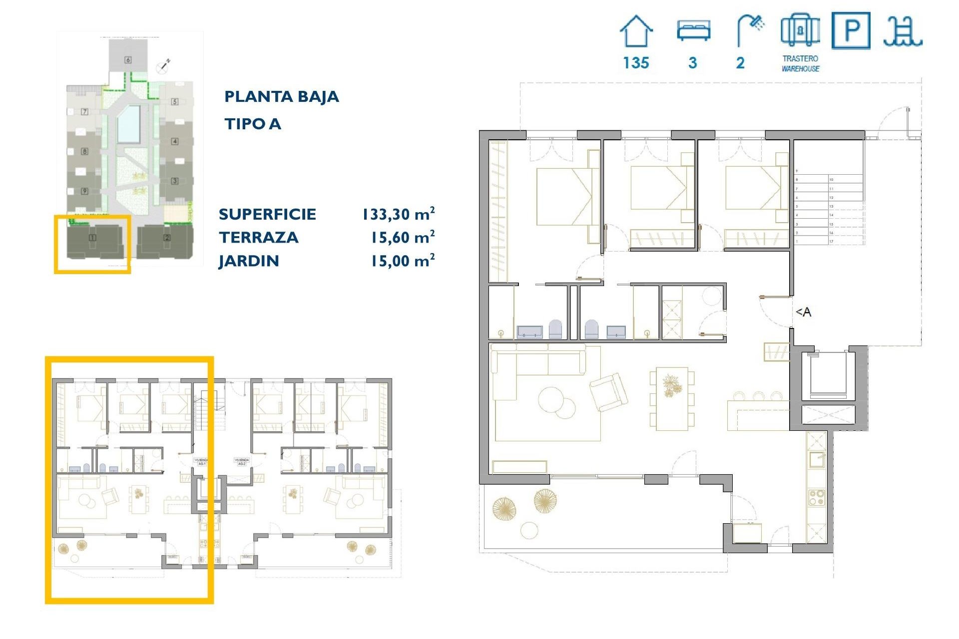 Obra nueva - Apartmento -
San Pedro del Pinatar - Pueblo