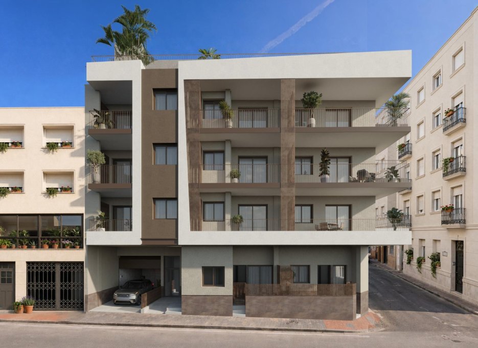 Obra nueva - Apartmento -
Santa Pola - Centro