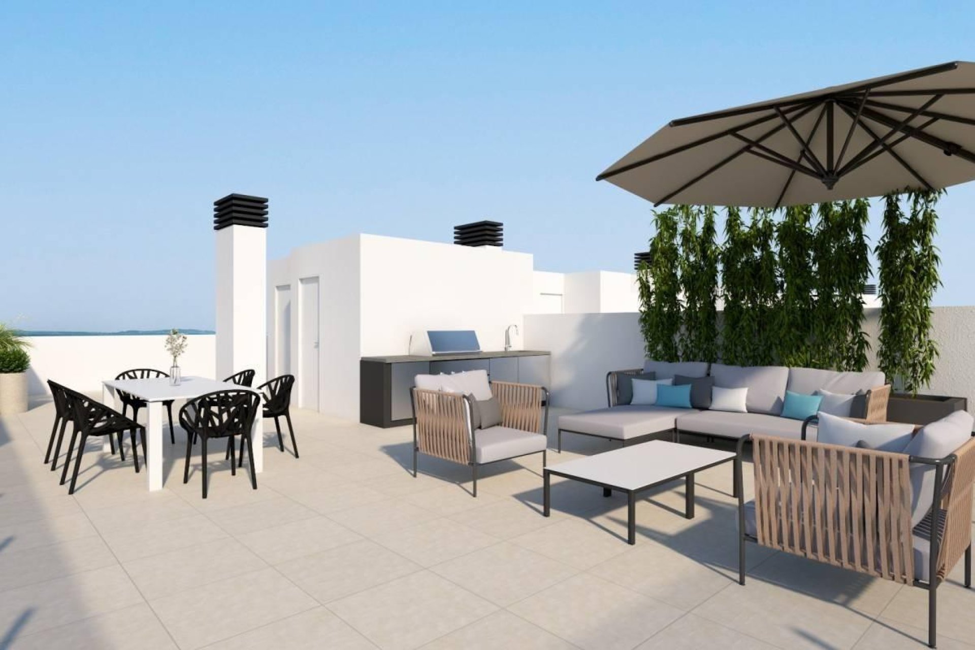 Obra nueva - Apartmento -
Santa Pola - Playa Tamarit