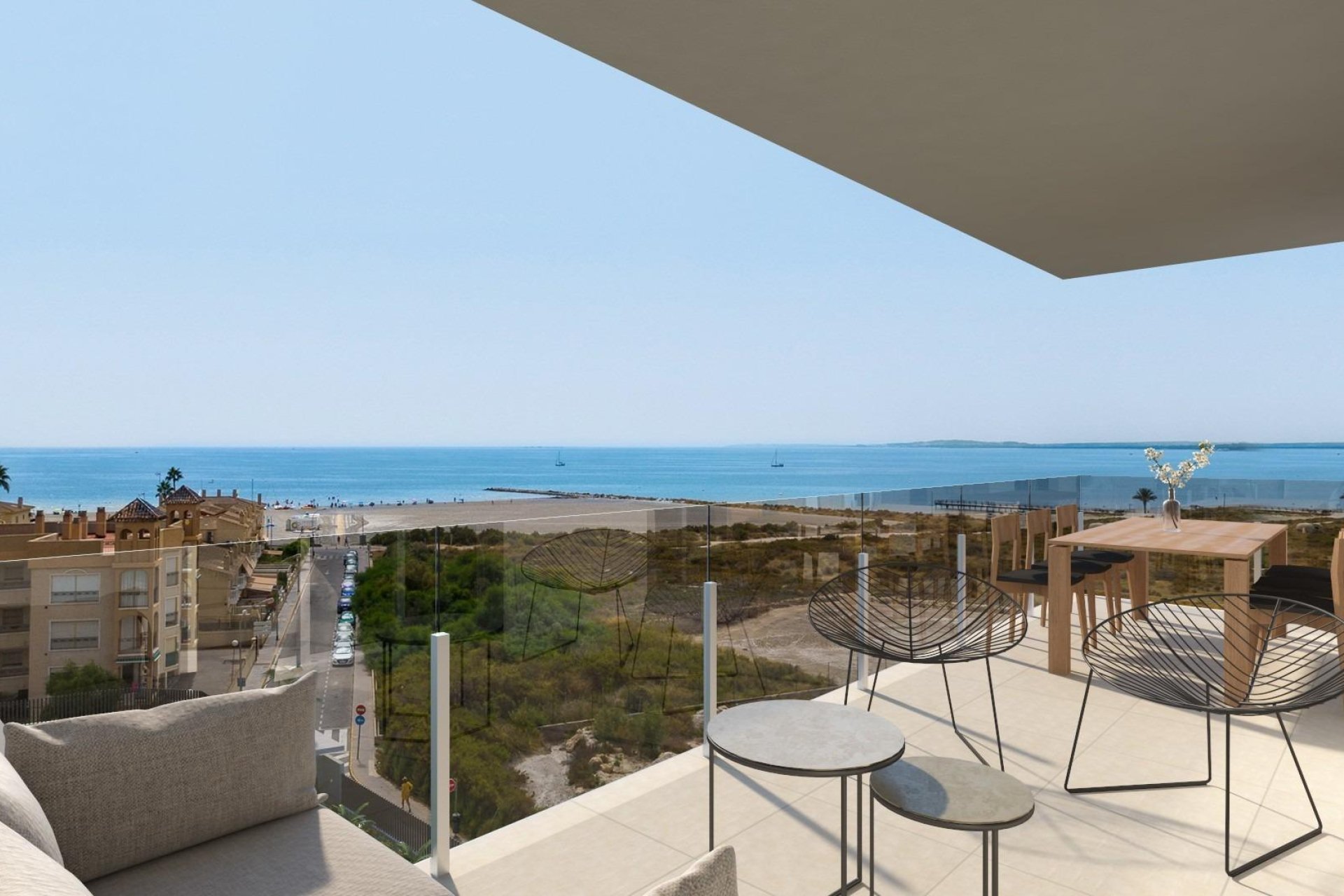 Obra nueva - Apartmento -
Santa Pola - Playa Tamarit