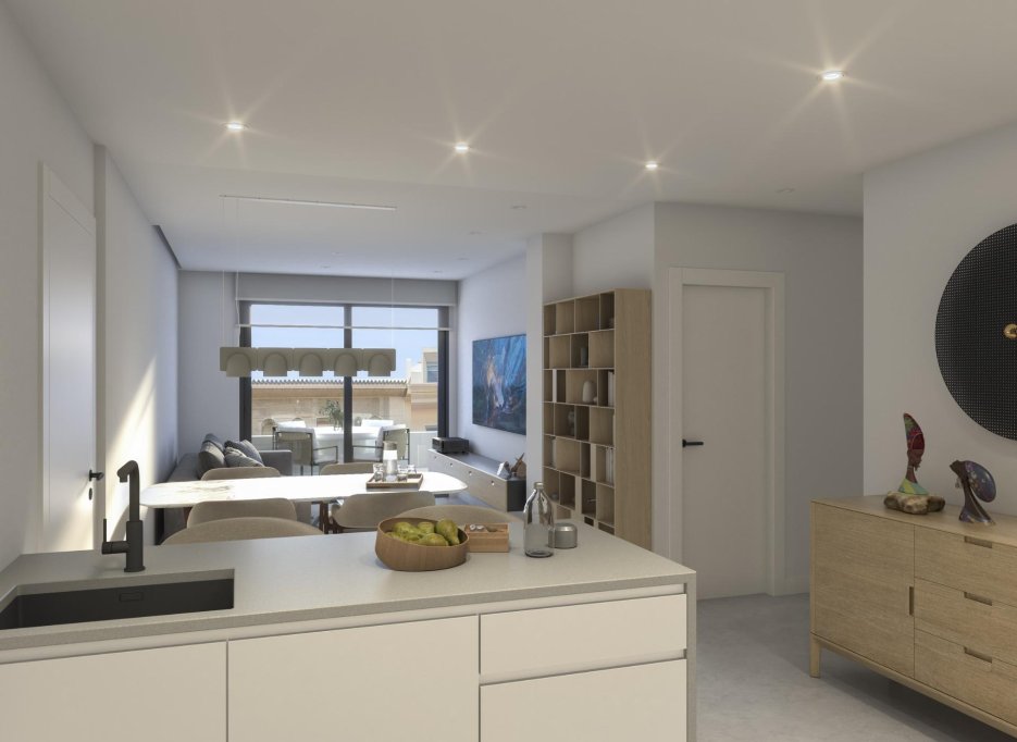 Obra nueva - Apartmento -
Santa Pola - pueblo