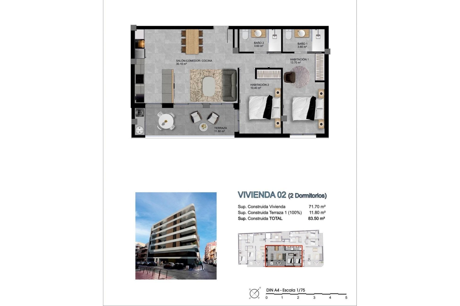 Obra nueva - Apartmento -
Santa Pola - pueblo