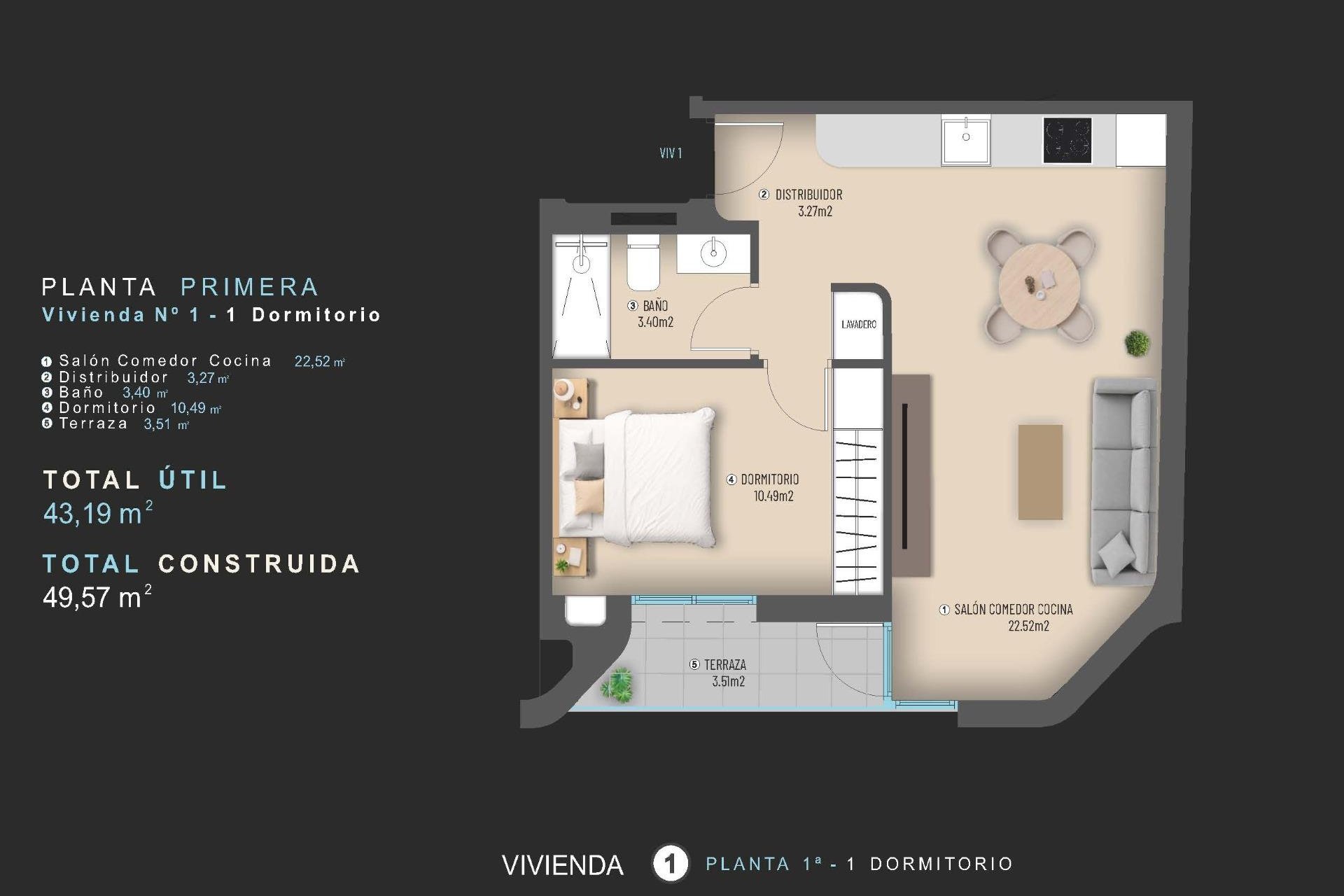 Obra nueva - Apartmento -
Torrevieja - Centro