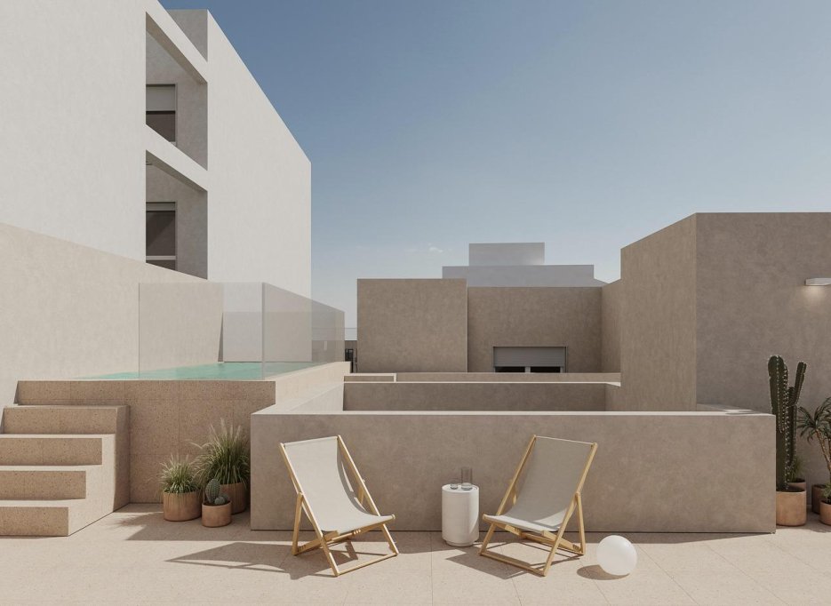 Obra nueva - Apartmento -
Torrevieja - Centro