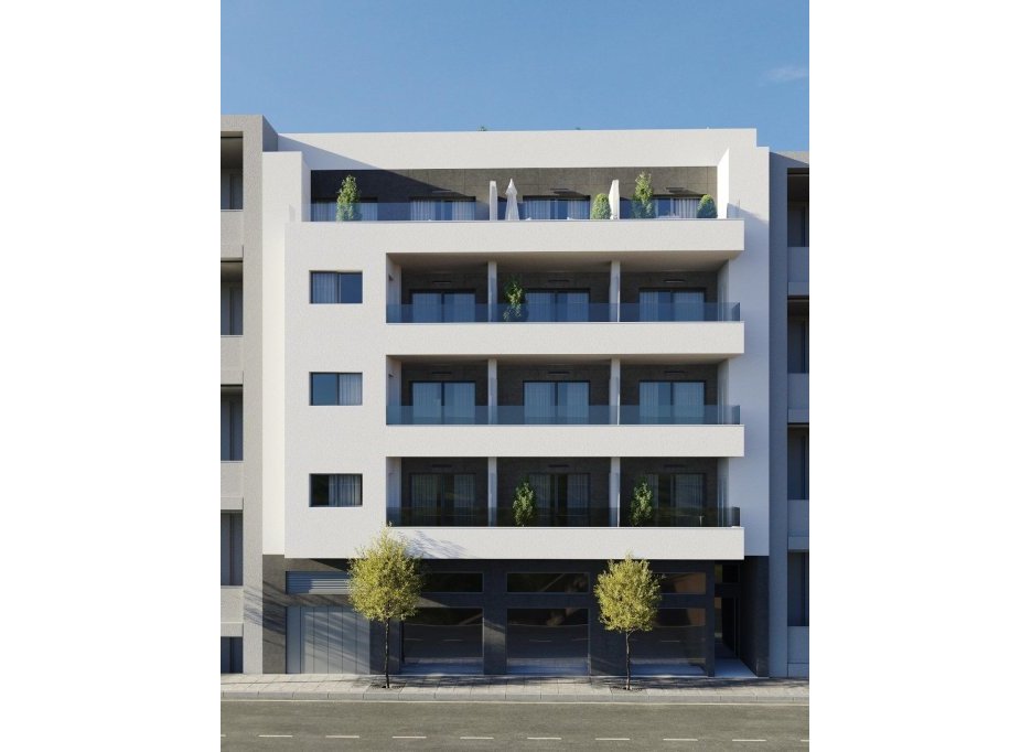Obra nueva - Apartmento -
Torrevieja - Centro