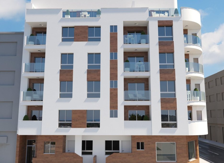 Obra nueva - Apartmento -
Torrevieja - Centro