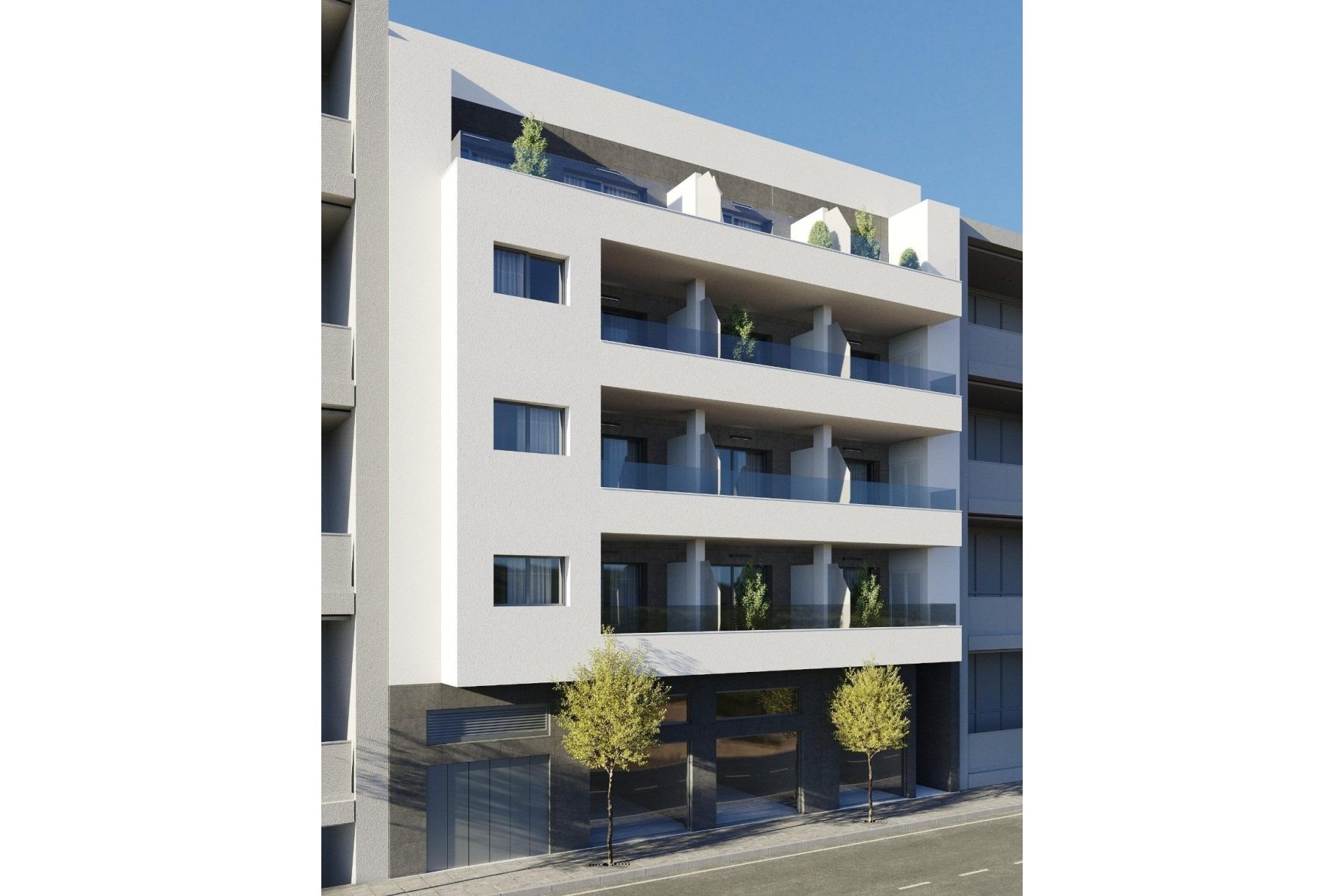 Obra nueva - Apartmento -
Torrevieja - Centro