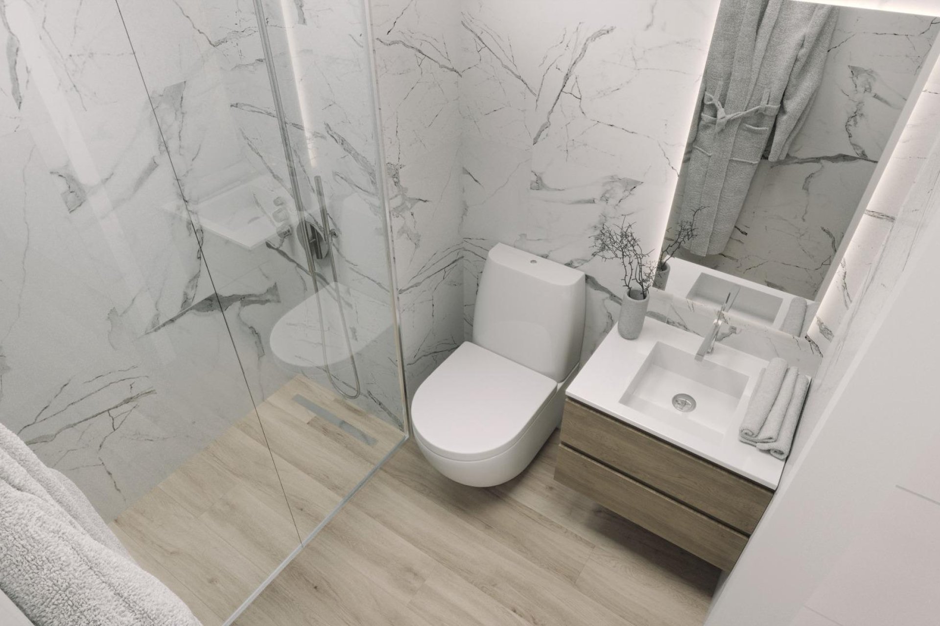 Obra nueva - Apartmento -
Torrevieja - Centro