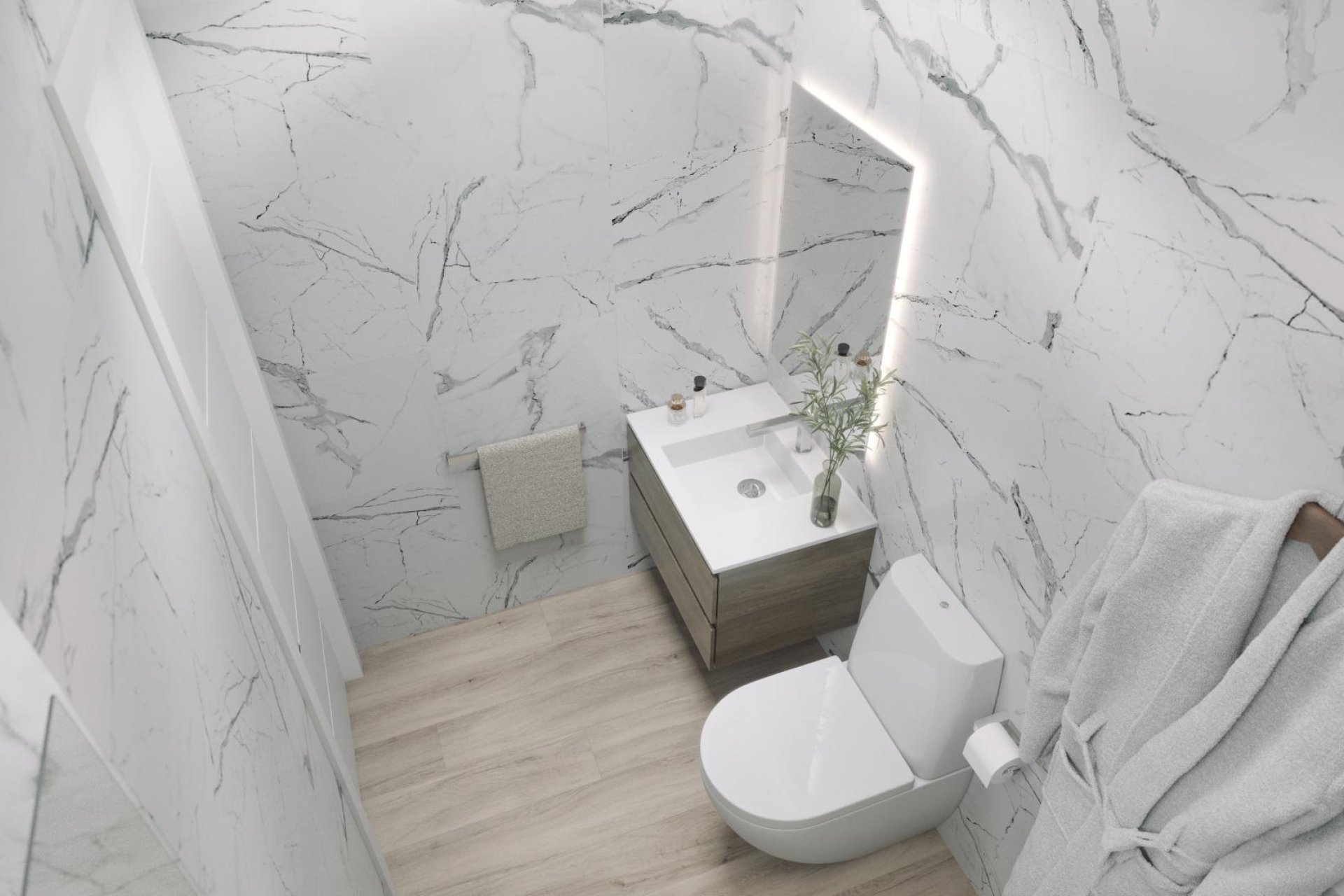 Obra nueva - Apartmento -
Torrevieja - Centro