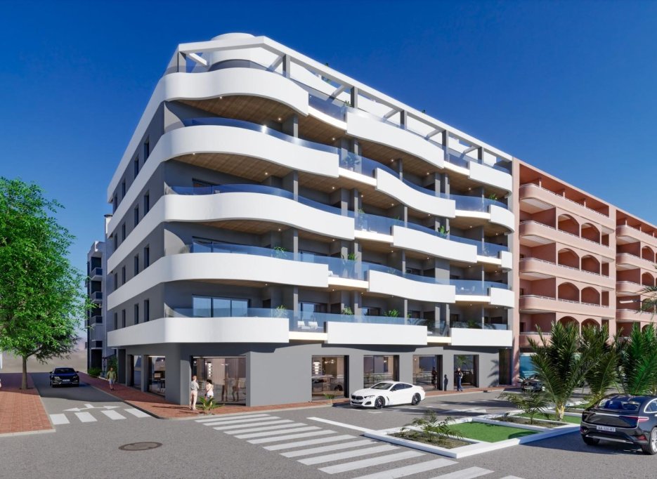 Obra nueva - Apartmento -
Torrevieja - Habaneras