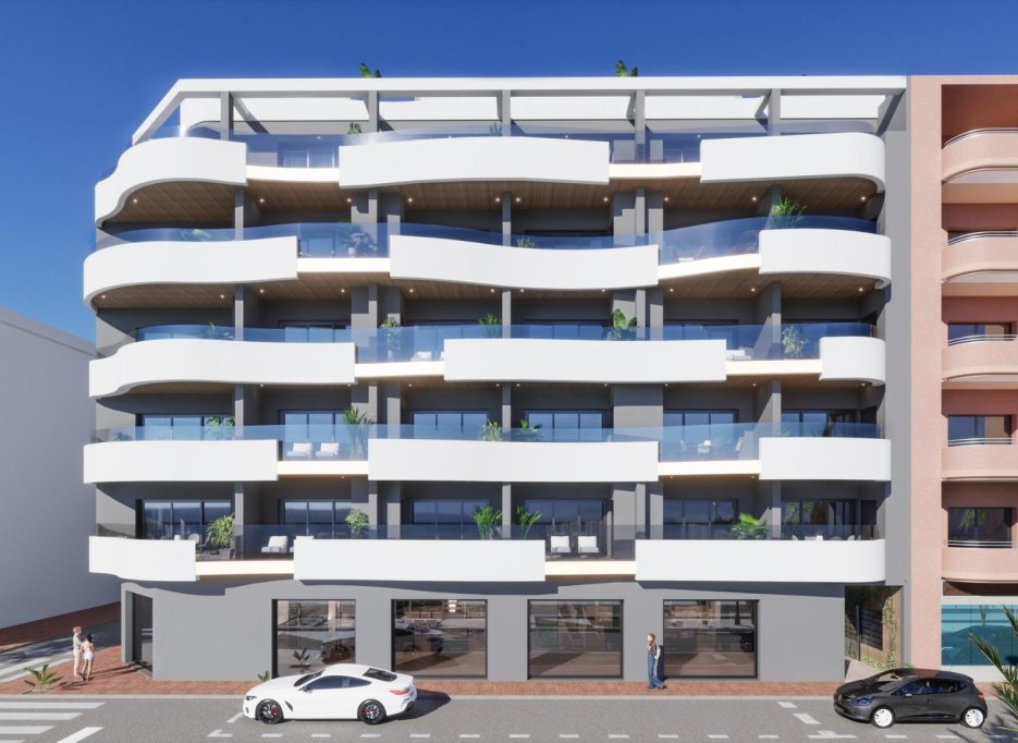 Obra nueva - Apartmento -
Torrevieja - Habaneras