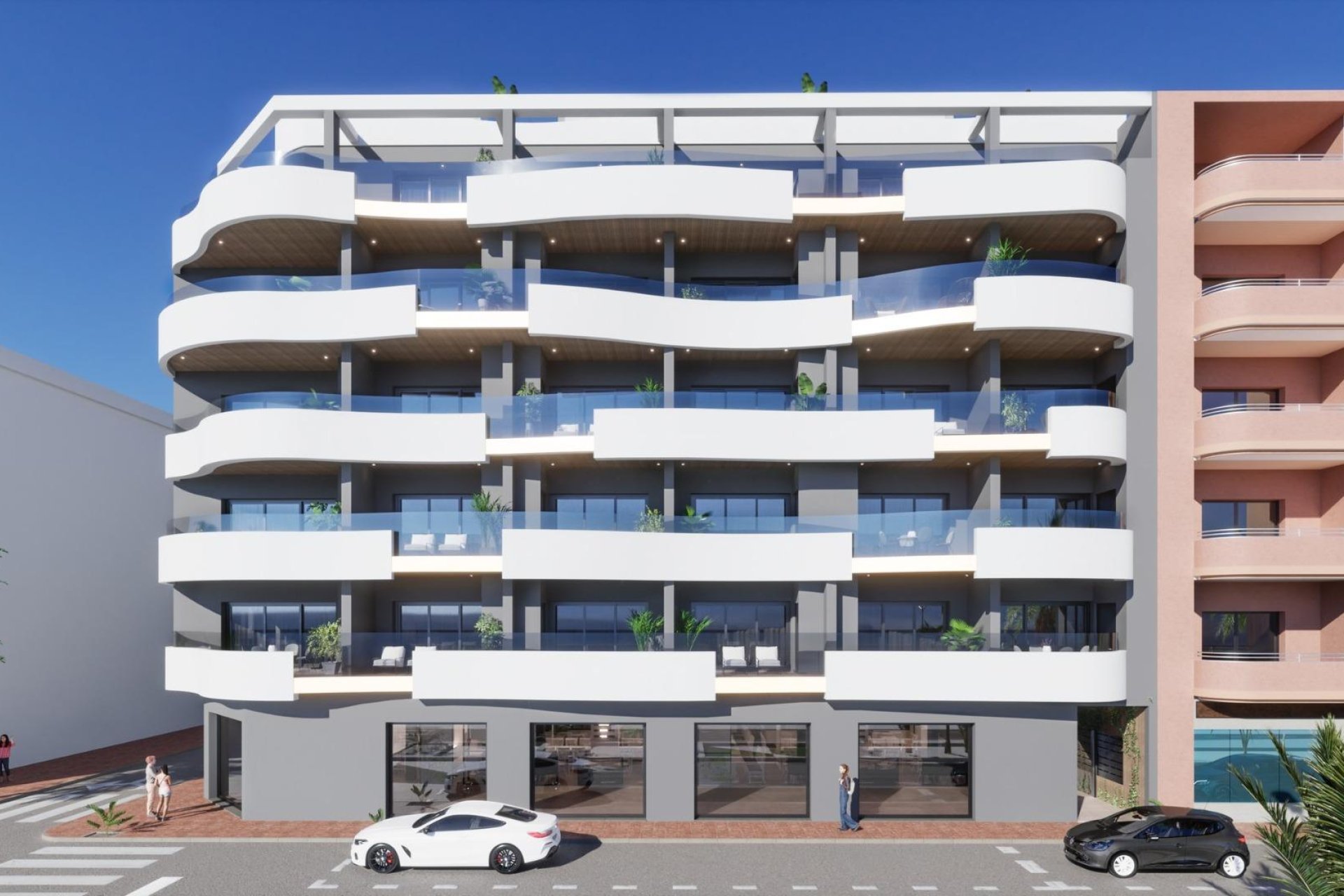 Obra nueva - Apartmento -
Torrevieja - Habaneras